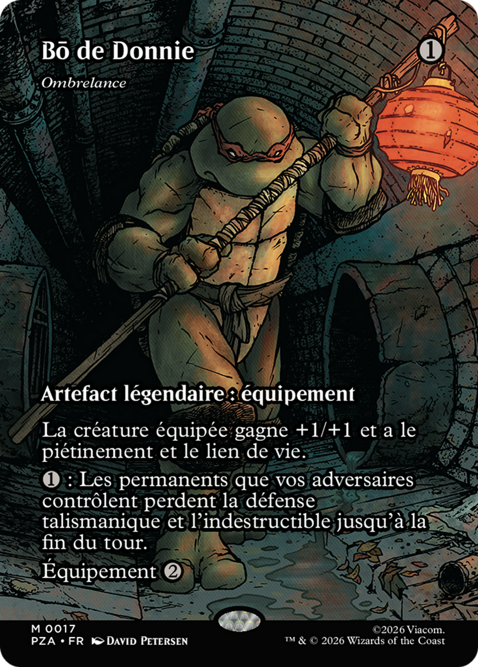 Ombrelance — Teenage Mutant Ninja Turtles Source Material — Magic: The Gathering