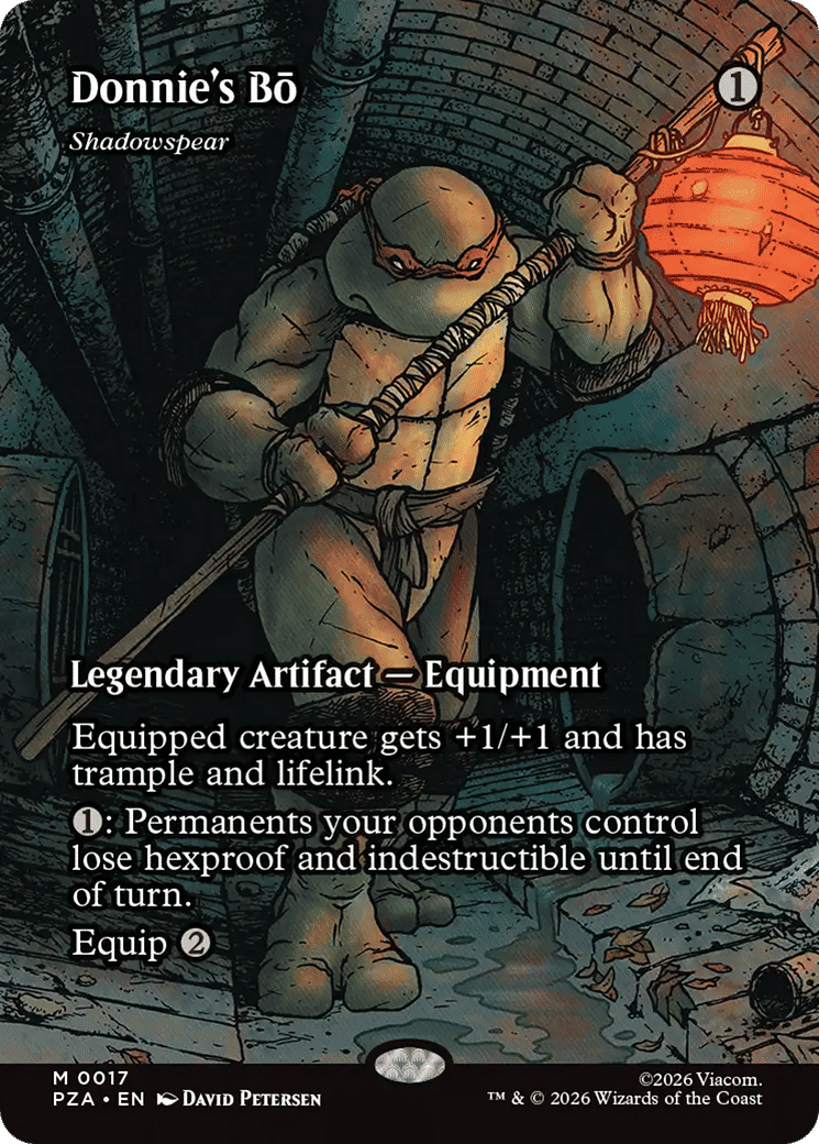 Shadowspear — Teenage Mutant Ninja Turtles Source Material — Magic: The Gathering