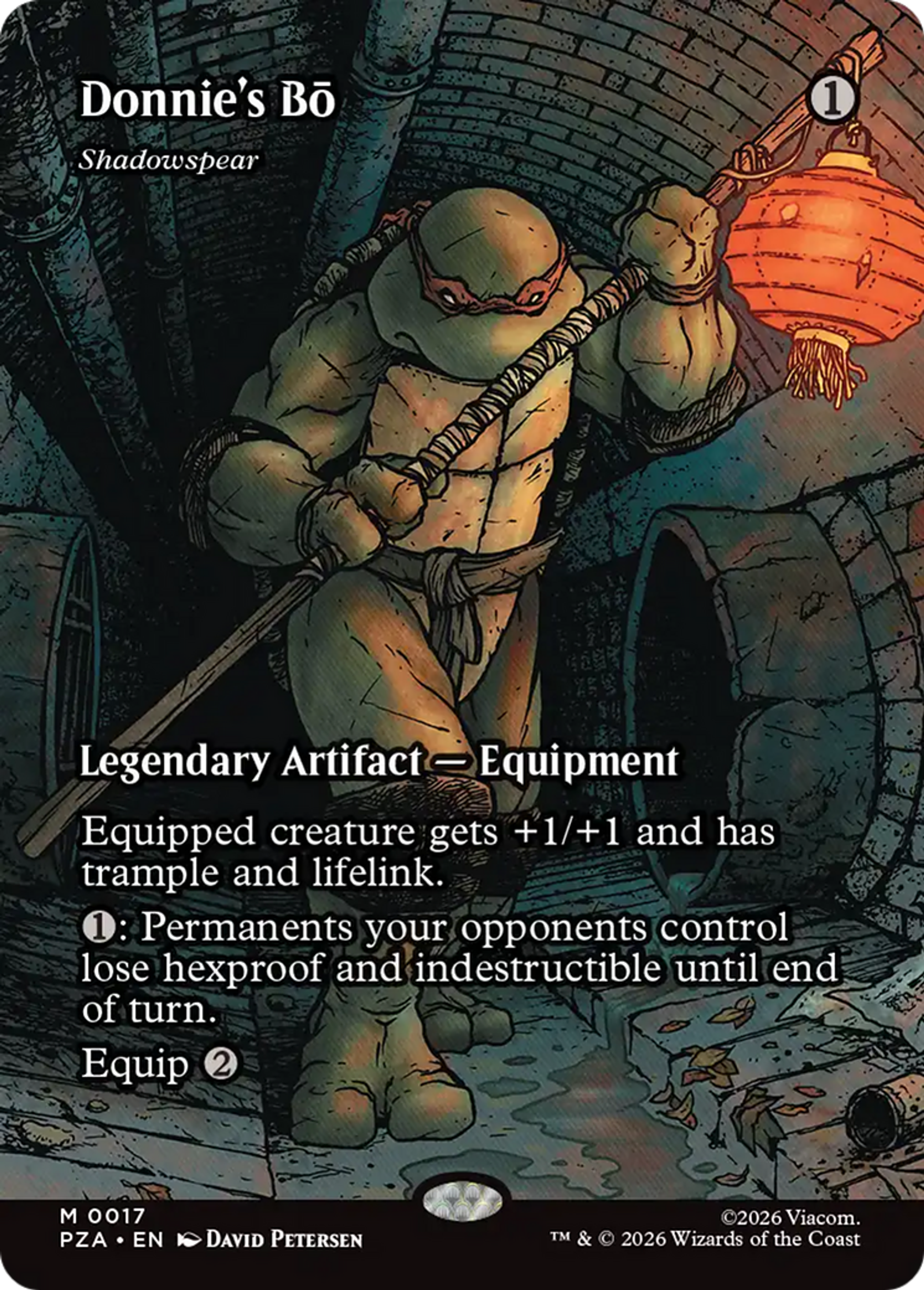 Shadowspear — Teenage Mutant Ninja Turtles Source Material — Magic: The Gathering