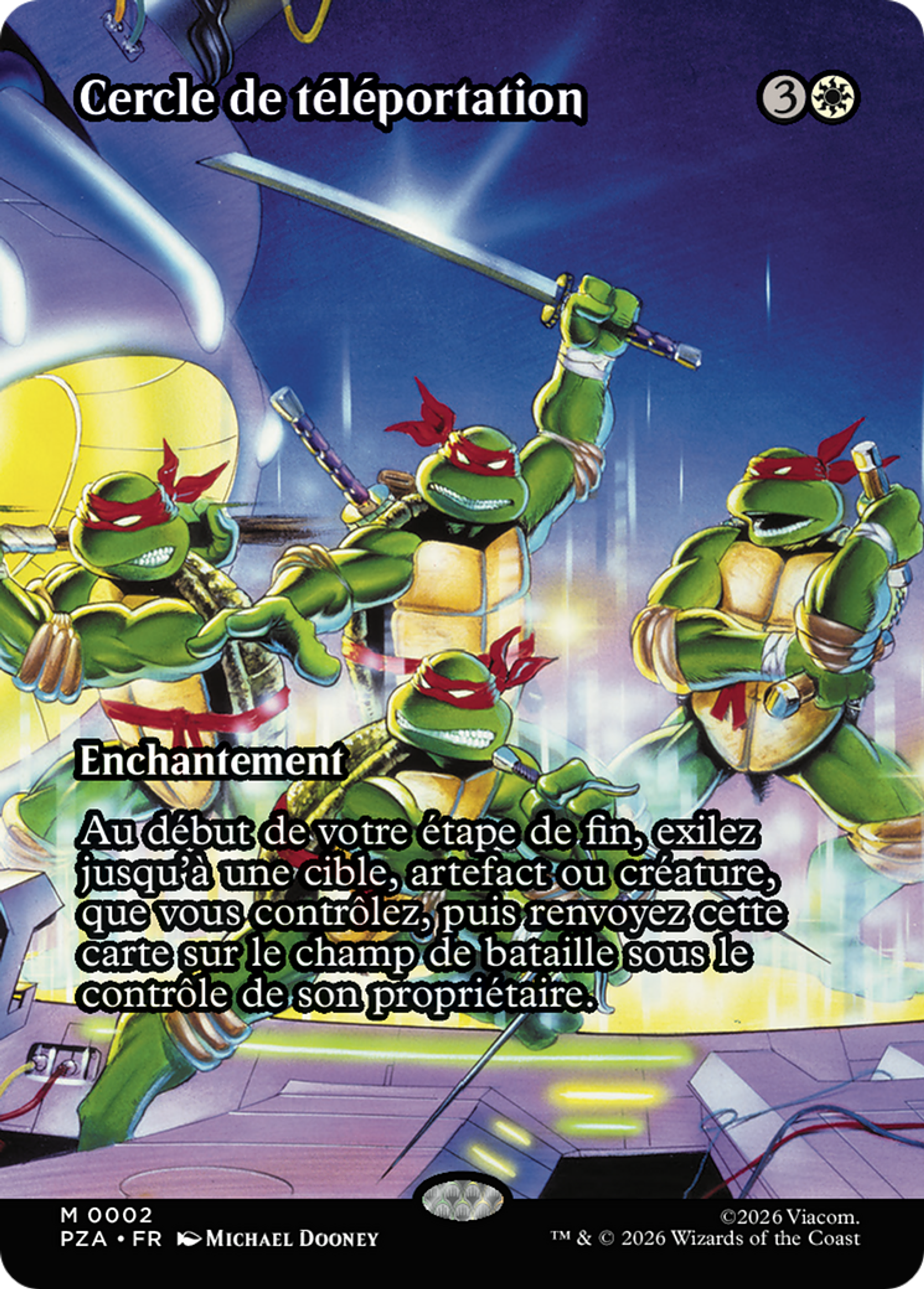 Cercle de téléportation — Teenage Mutant Ninja Turtles Source Material — Magic: The Gathering