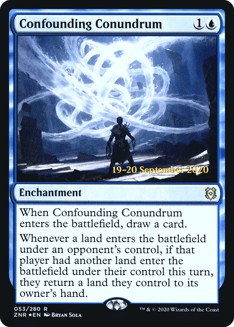Confounding Conundrum — Zendikar Rising Promos — Magic: The Gathering