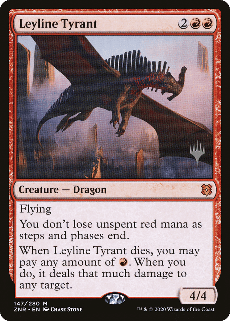 Leyline Tyrant — Zendikar Rising Promos — Magic: The Gathering