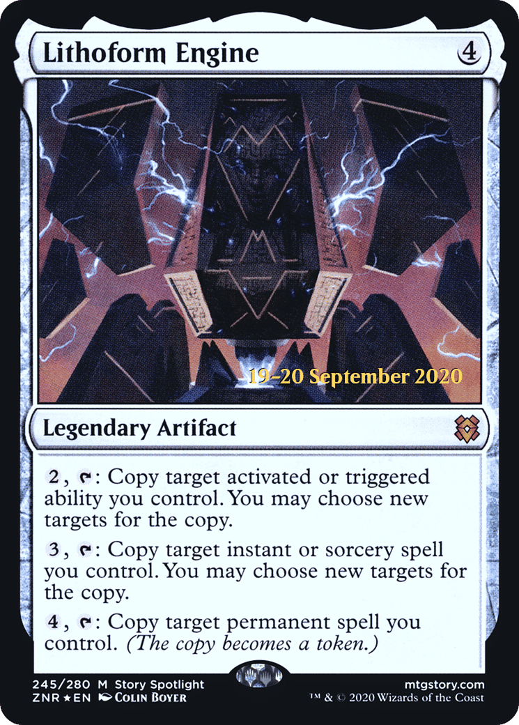 Lithoform Engine — Zendikar Rising Promos — Magic: The Gathering