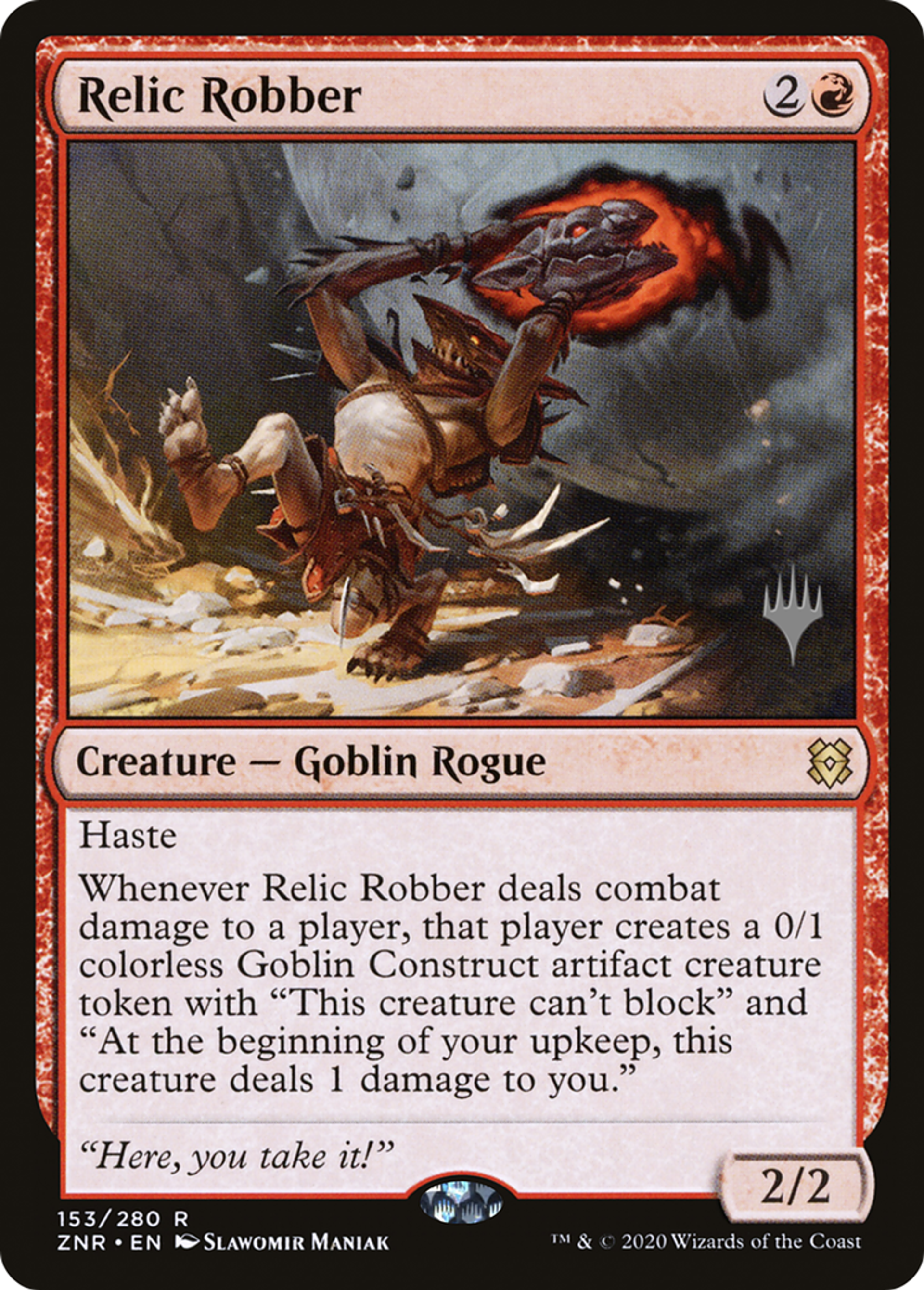 Relic Robber — Zendikar Rising Promos — Magic: The Gathering