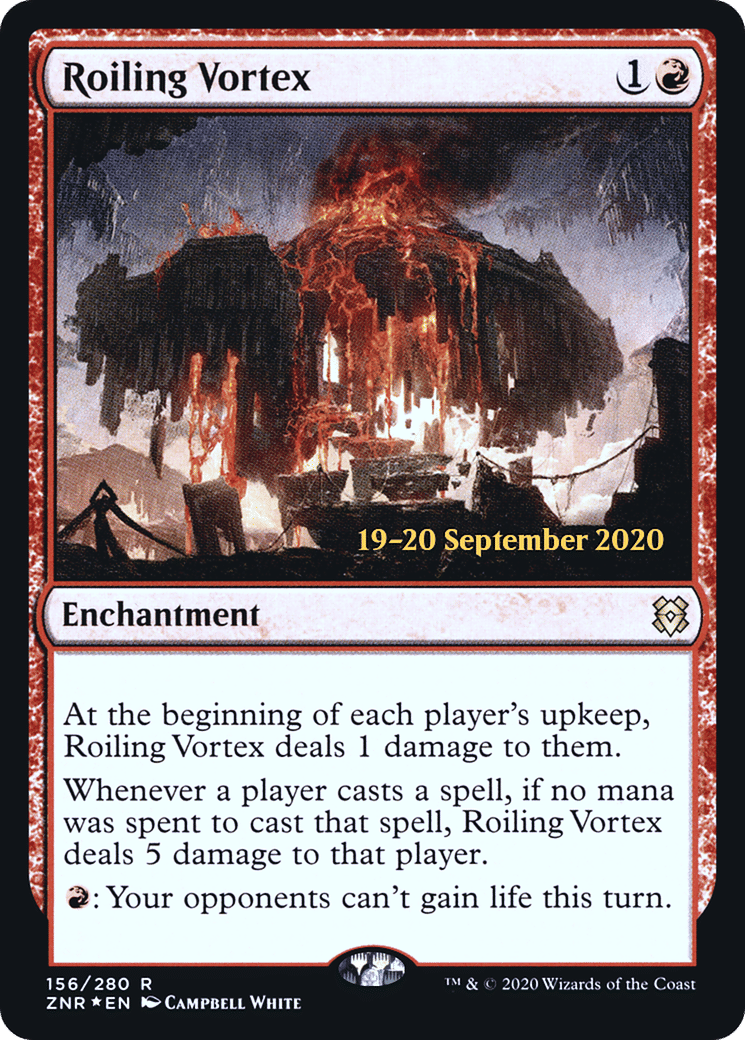 Roiling Vortex — Zendikar Rising Promos — Magic: The Gathering