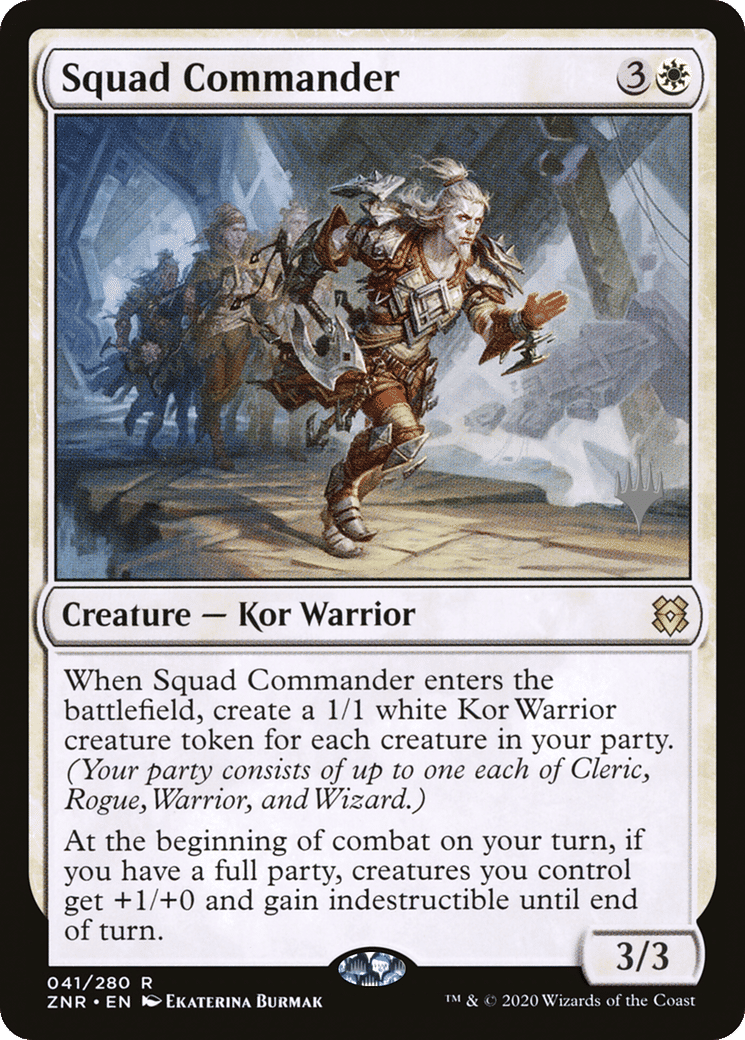 Squad Commander — Zendikar Rising Promos — Magic: The Gathering