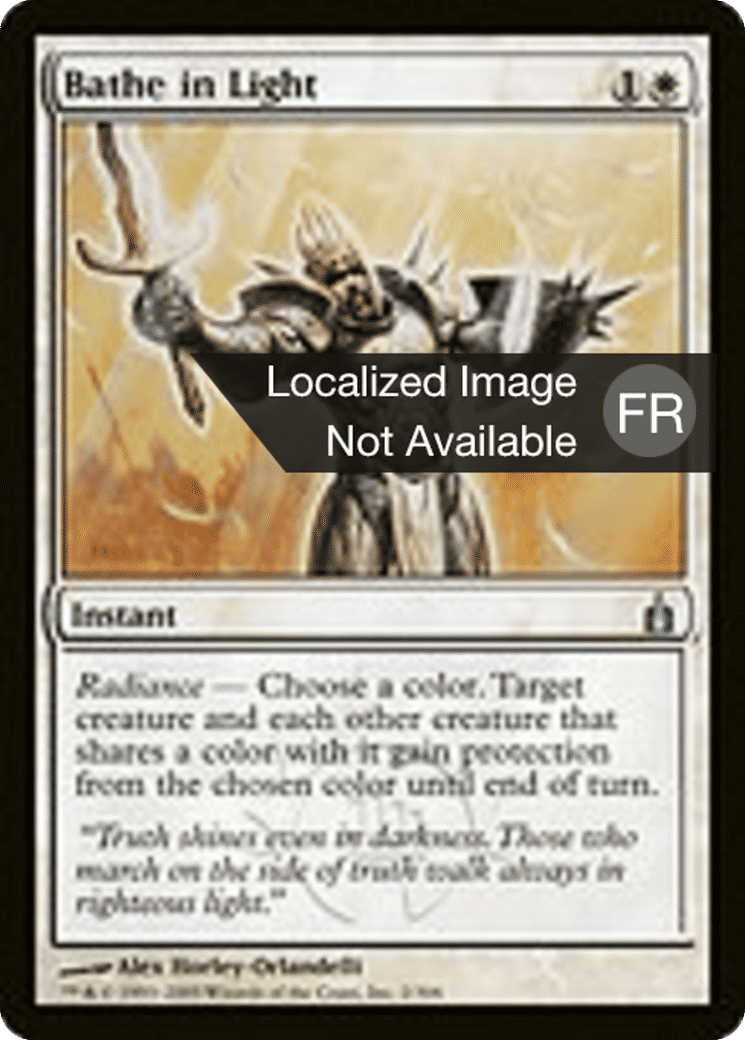 Bain de lumière — Ravnica: City of Guilds — Magic: The Gathering