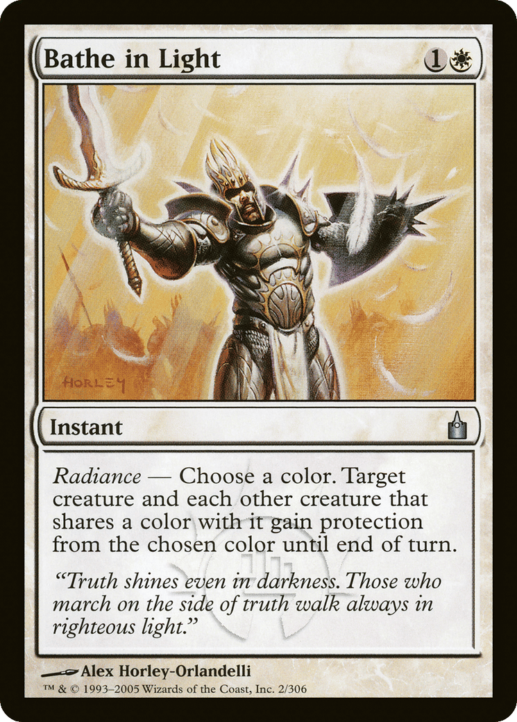 Bathe in Light — Ravnica: City of Guilds — Magic: The Gathering