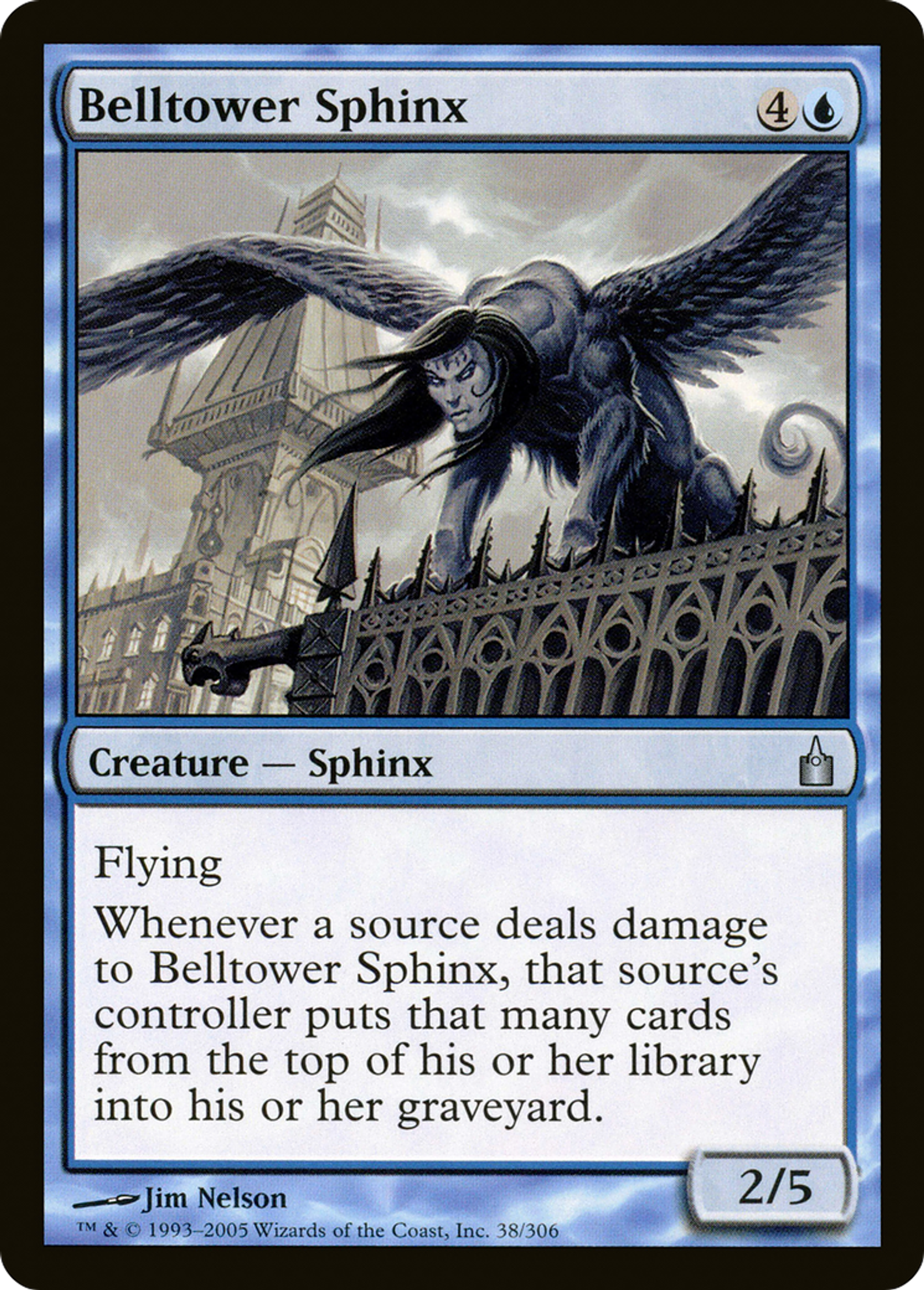 Belltower Sphinx — Ravnica: City of Guilds — Magic: The Gathering