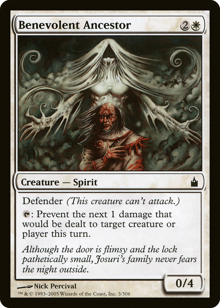 Benevolent Ancestor — Ravnica: City of Guilds — Magic: The Gathering