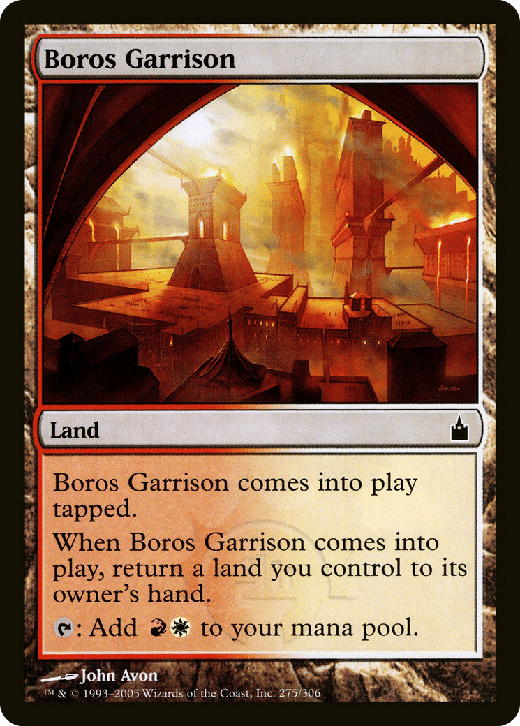 Boros Garrison — Ravnica: City of Guilds — Magic: The Gathering