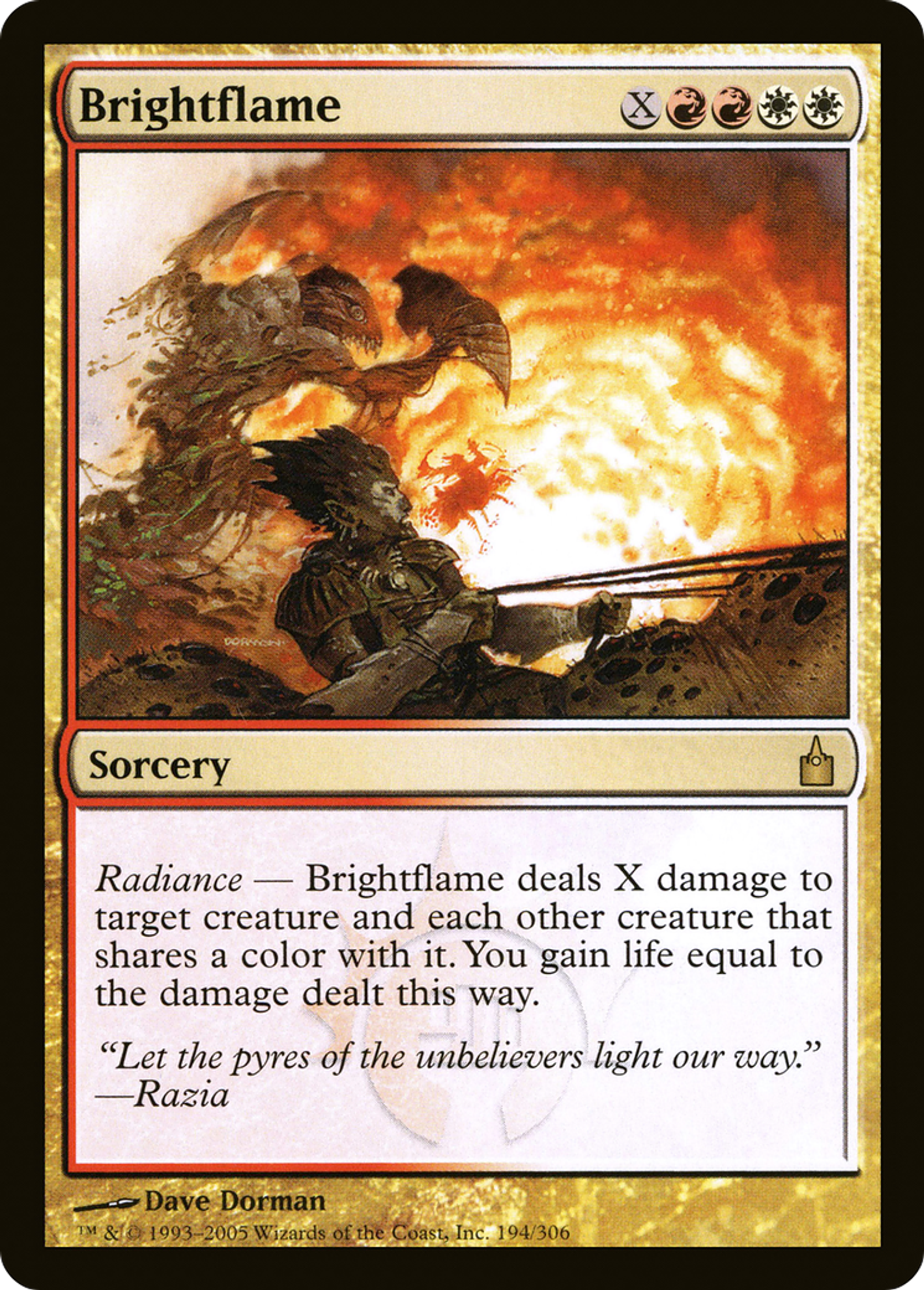 Claireflamme — Ravnica: City of Guilds — Magic: The Gathering
