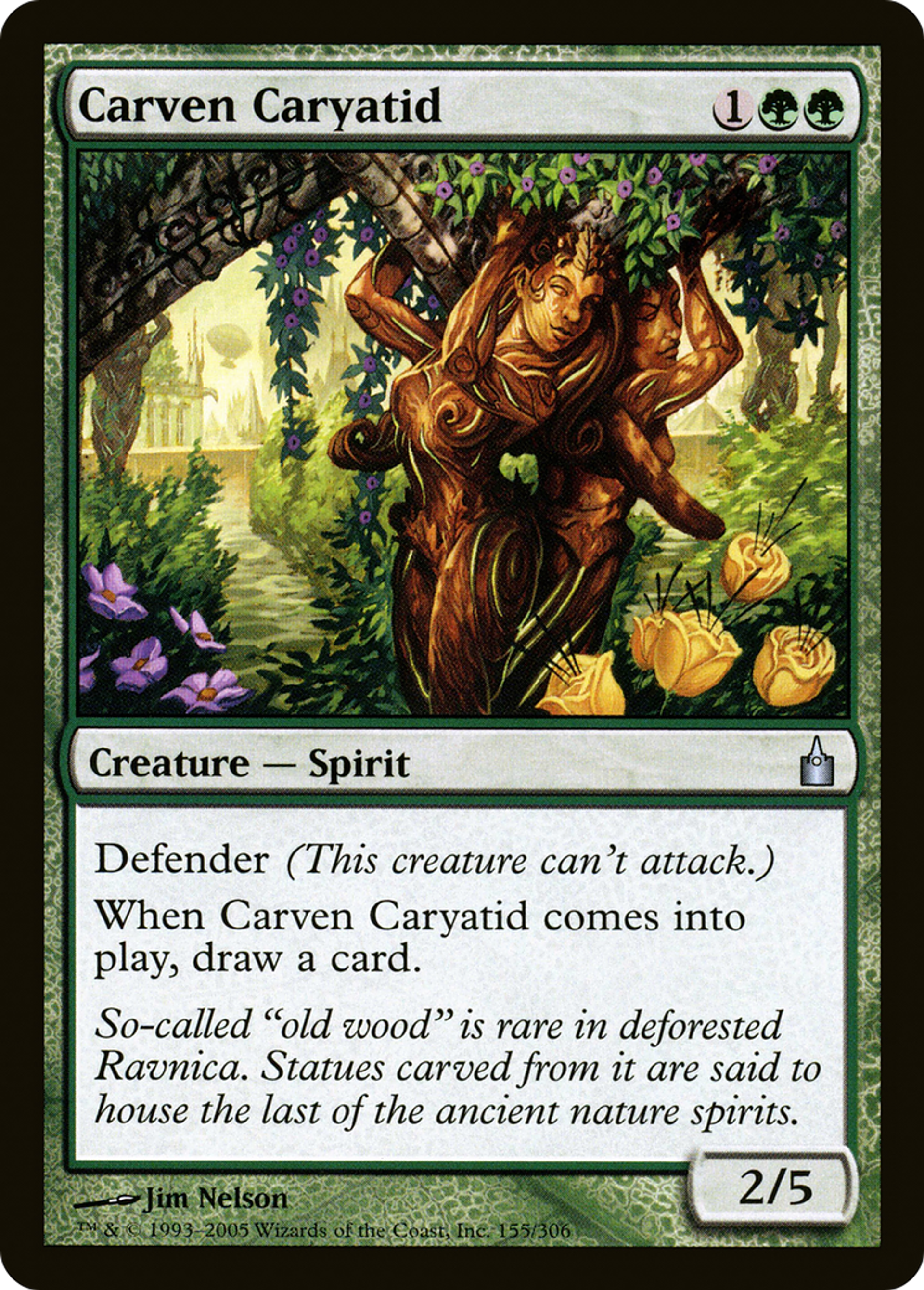 Cariatide sculptée — Ravnica: City of Guilds — Magic: The Gathering