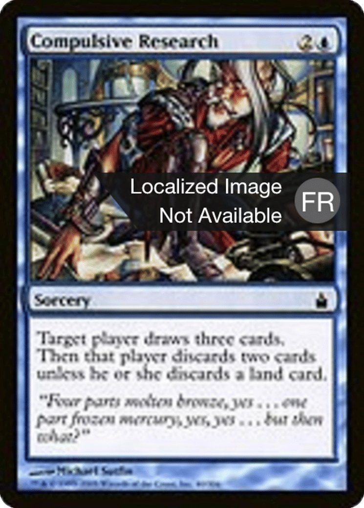 Recherche compulsive — Ravnica: City of Guilds — Magic: The Gathering