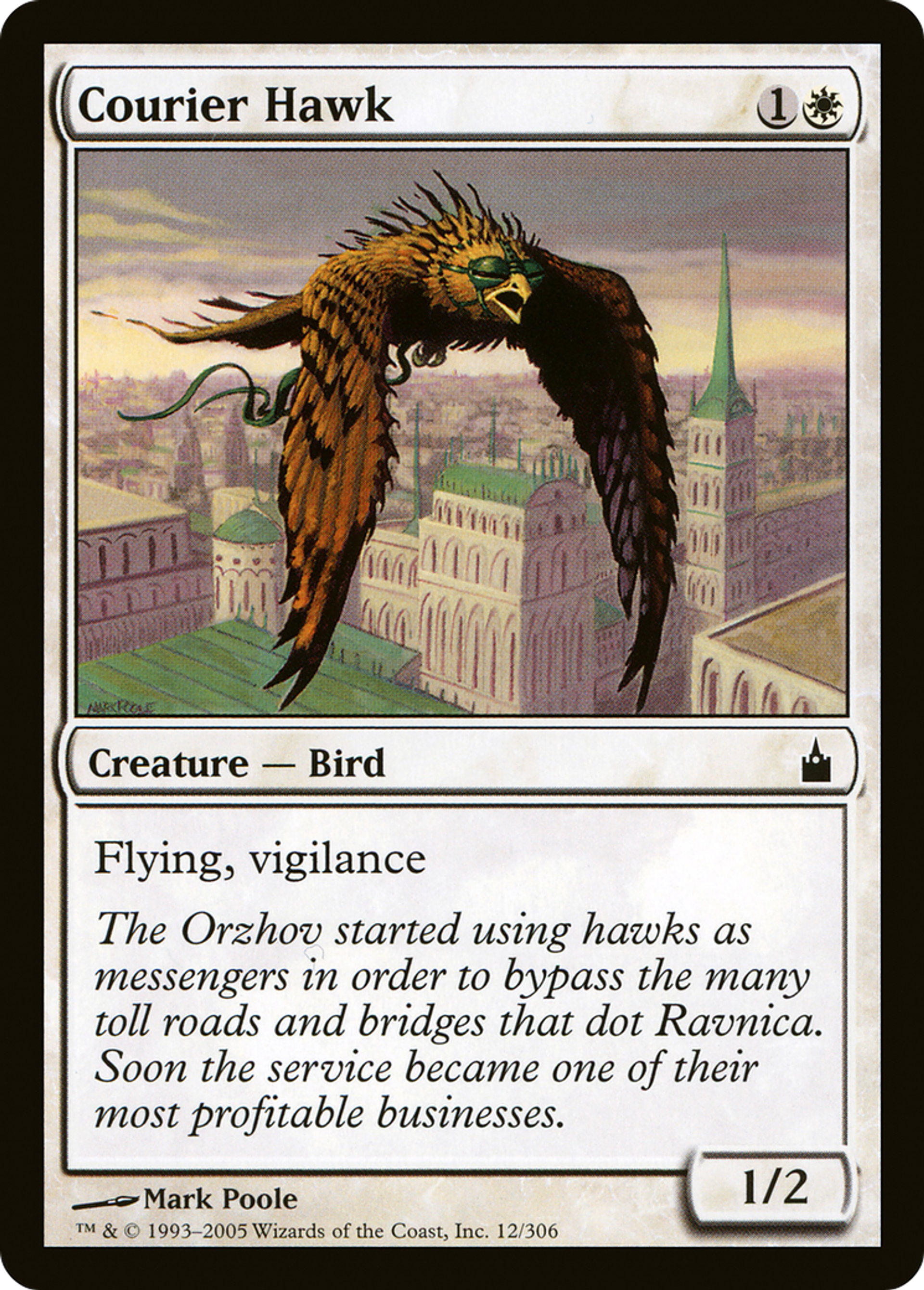 Courier Hawk — Ravnica: City of Guilds — Magic: The Gathering