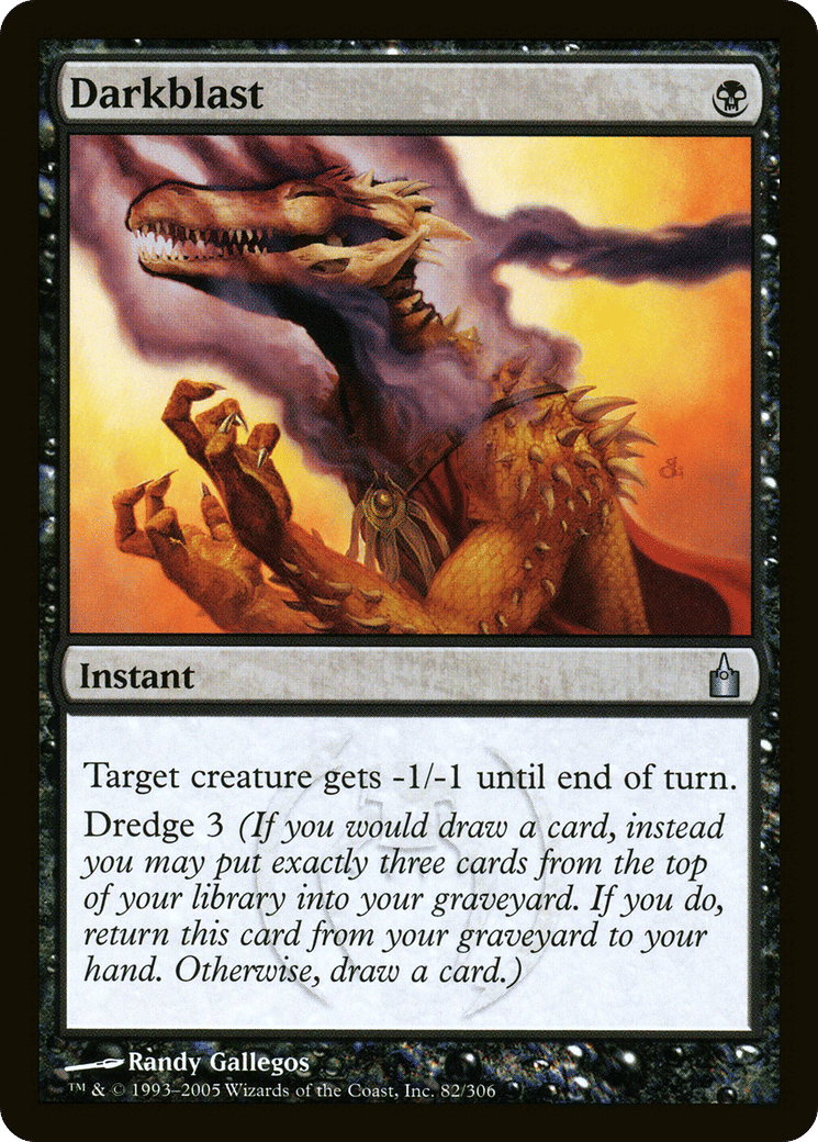 Darkblast — Ravnica: City of Guilds — Magic: The Gathering