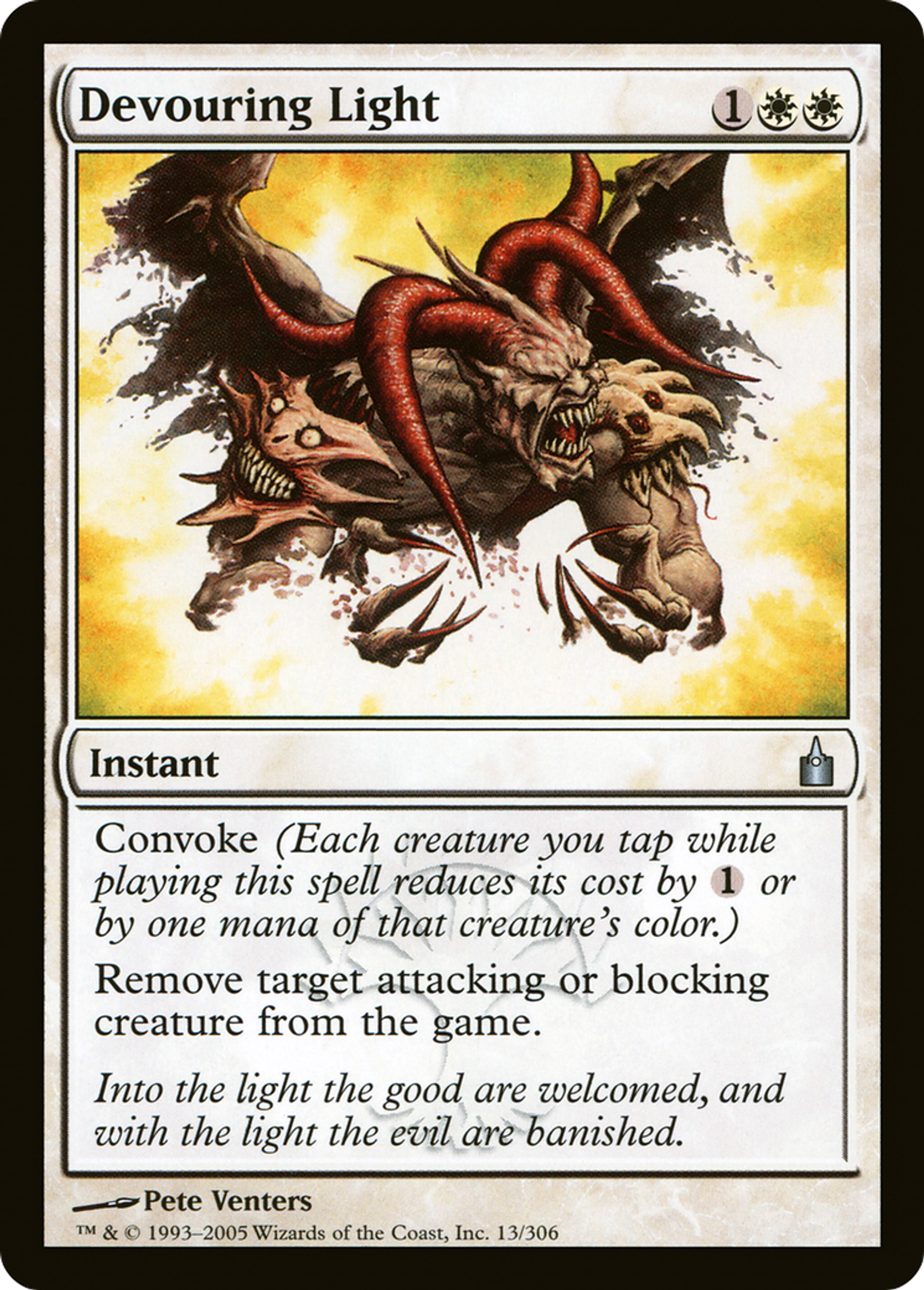 Devouring Light — Ravnica: City of Guilds — Magic: The Gathering