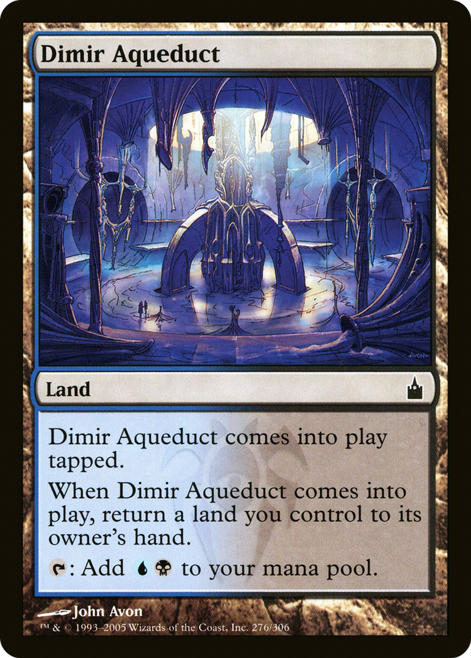 Dimir Aqueduct — Ravnica: City of Guilds — Magic: The Gathering