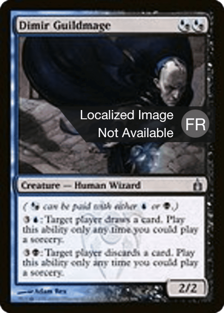 Ghildmage de Dimir — Ravnica: City of Guilds — Magic: The Gathering