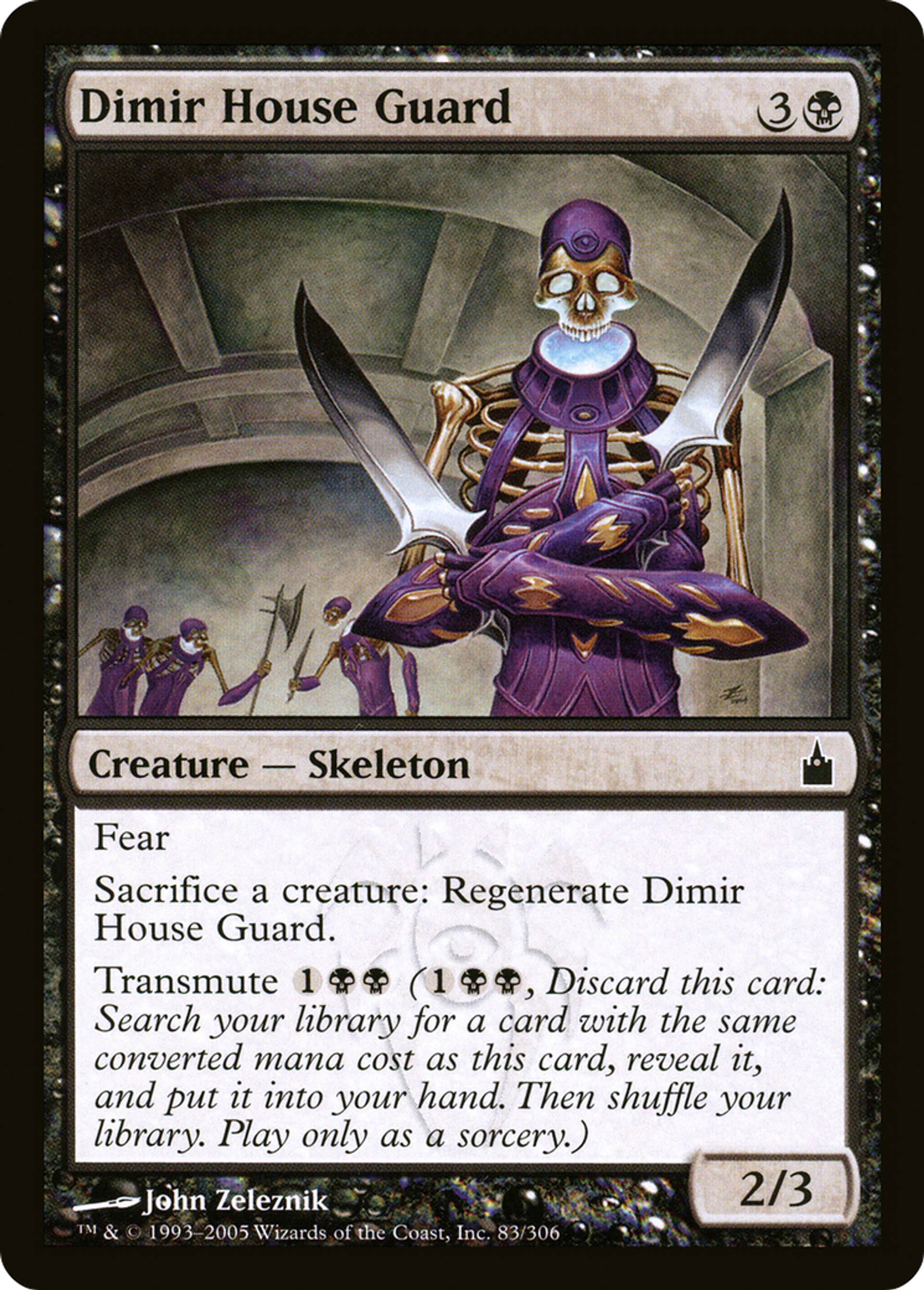 Garde de la Maison Dimir — Ravnica: City of Guilds — Magic: The Gathering