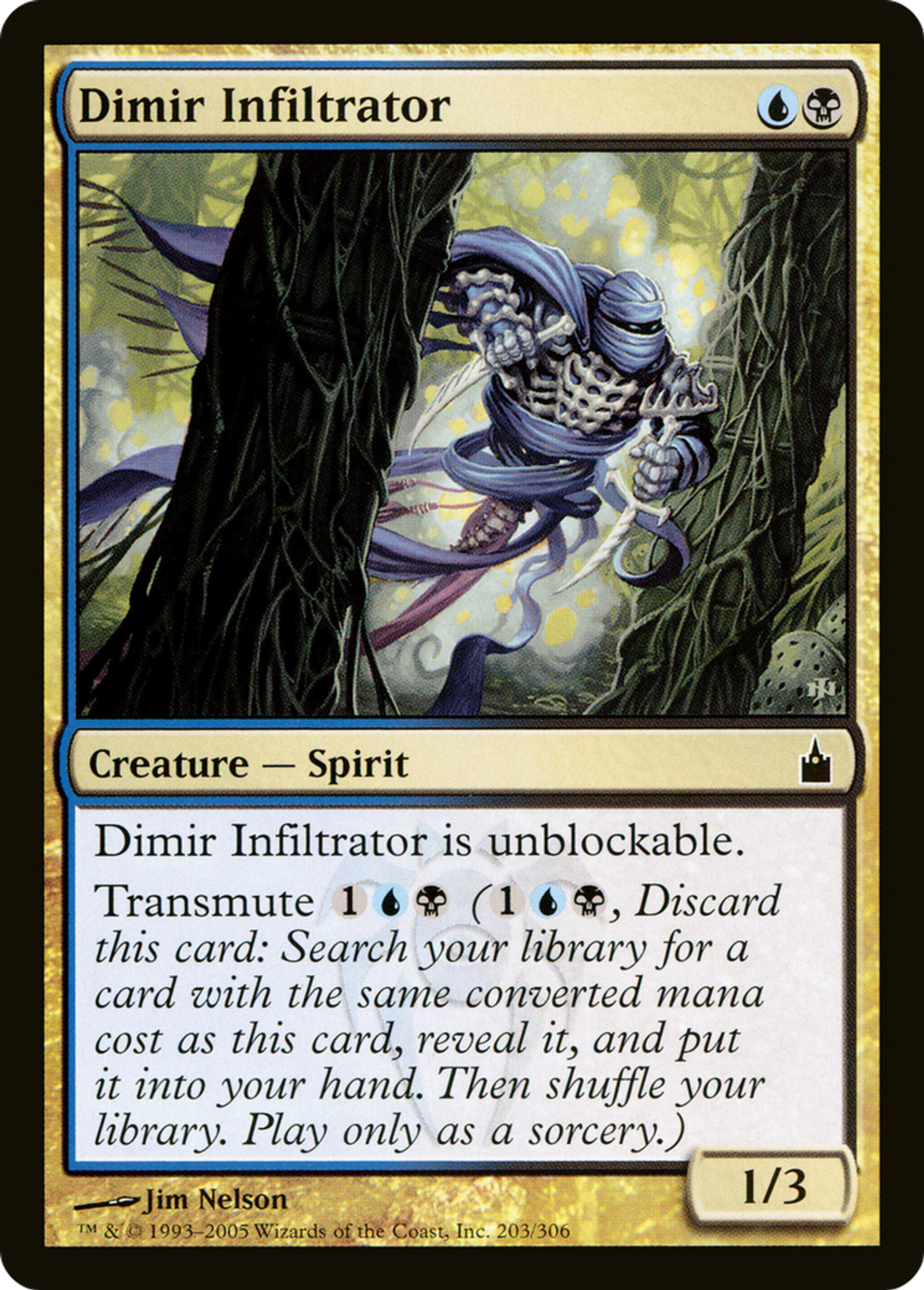 Infiltrateur dimir — Ravnica: City of Guilds — Magic: The Gathering