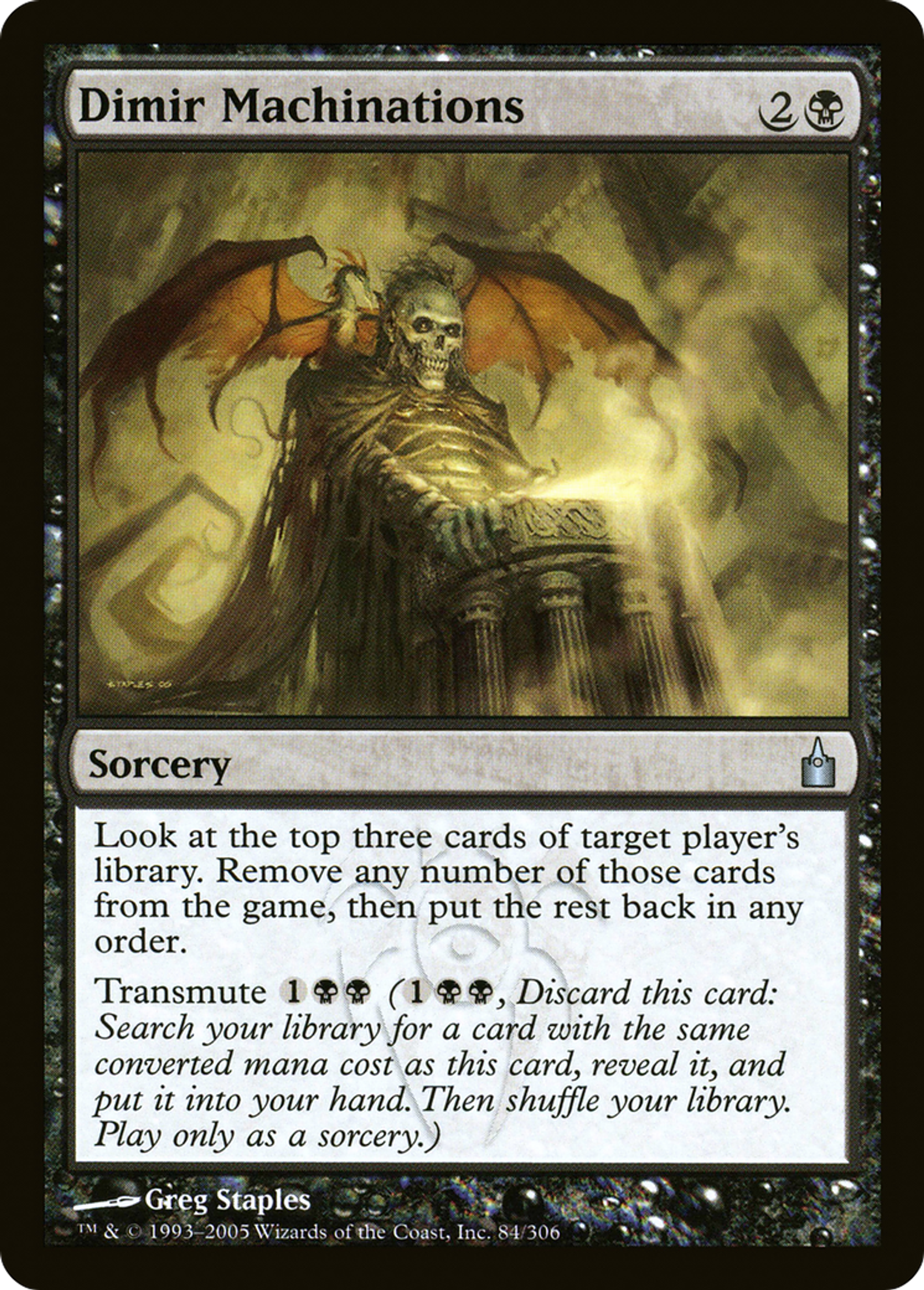 Dimir Machinations — Ravnica: City of Guilds — Magic: The Gathering