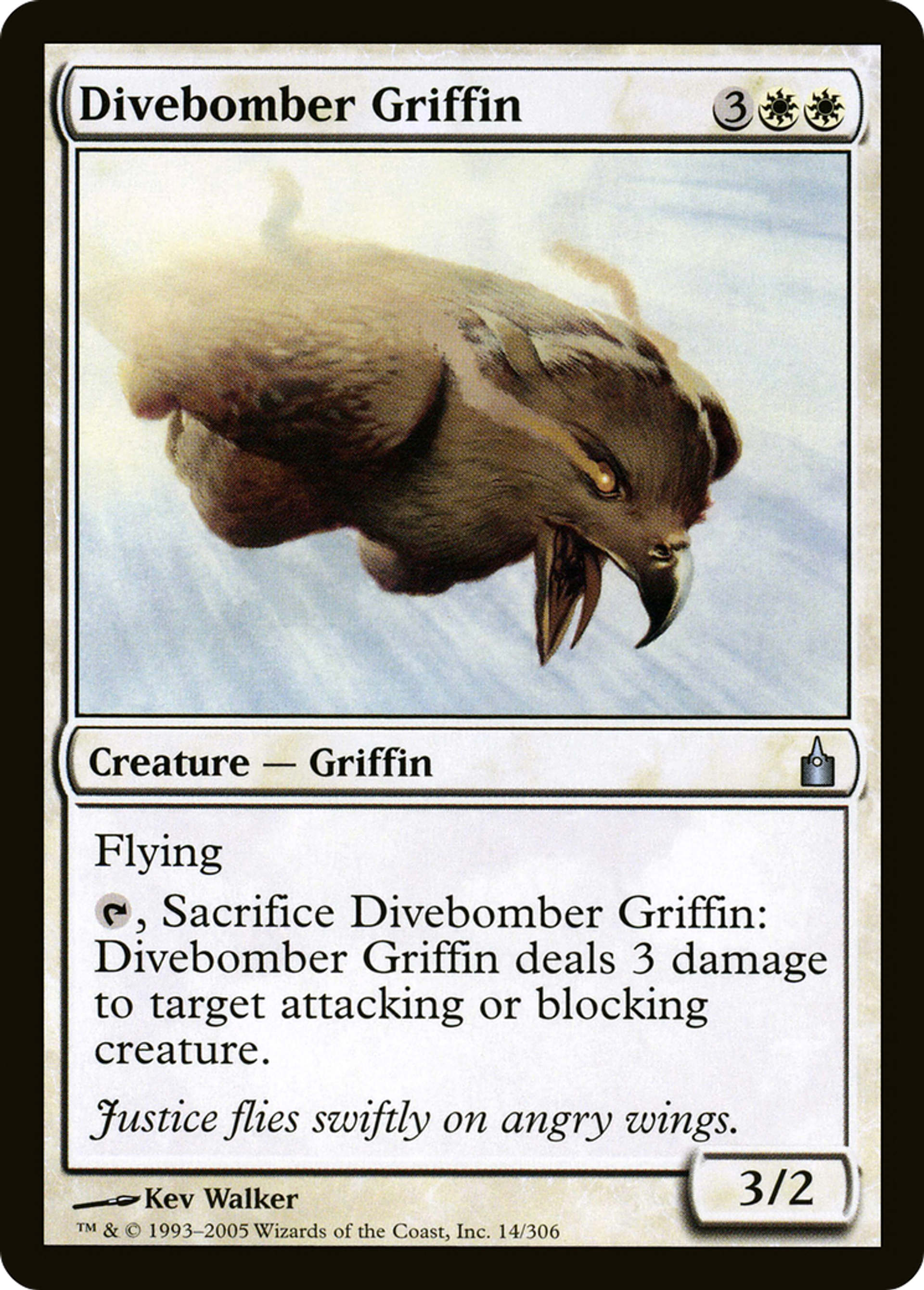Griffon bombardier — Ravnica: City of Guilds — Magic: The Gathering