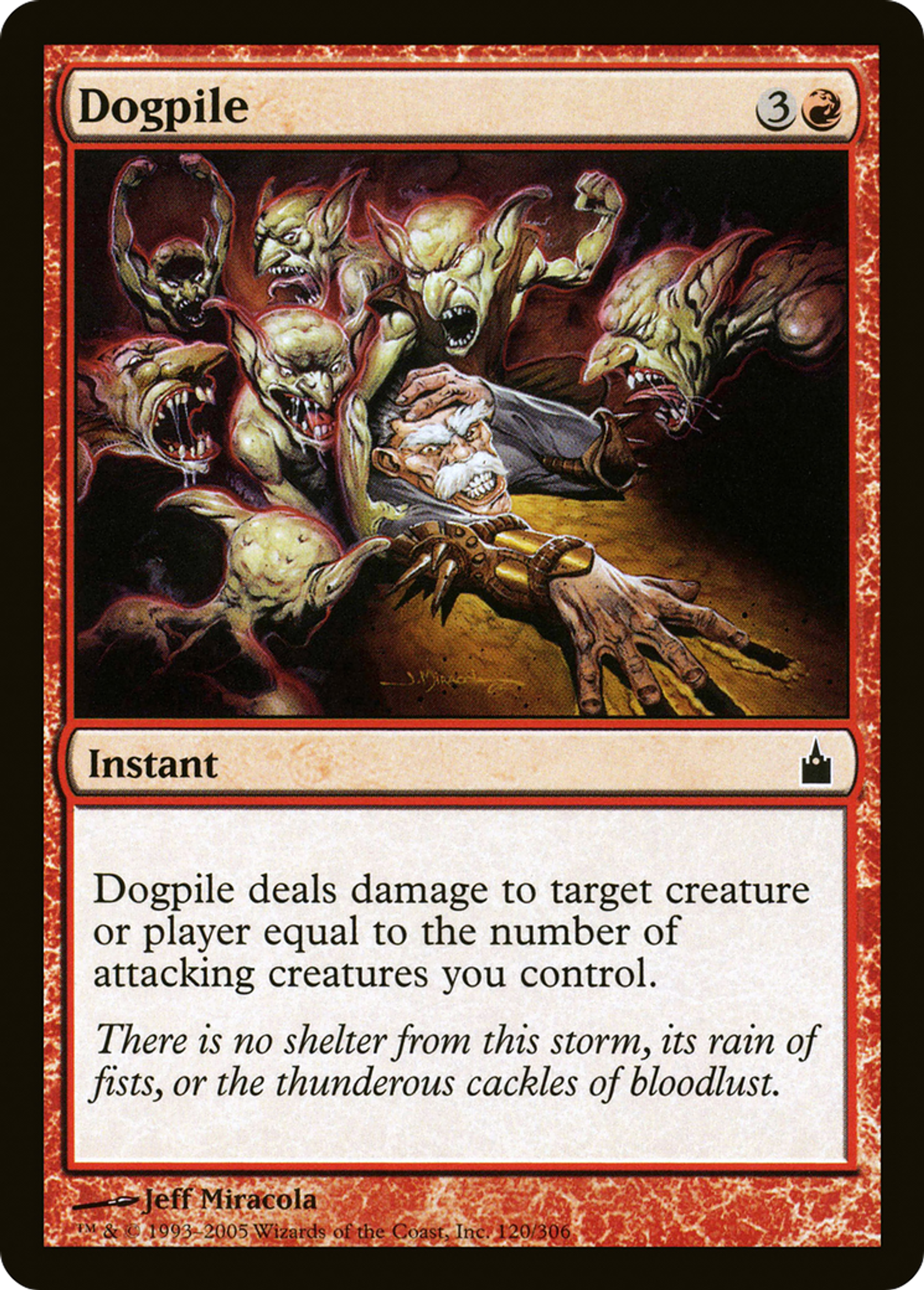Dogpile — Ravnica: City of Guilds — Magic: The Gathering