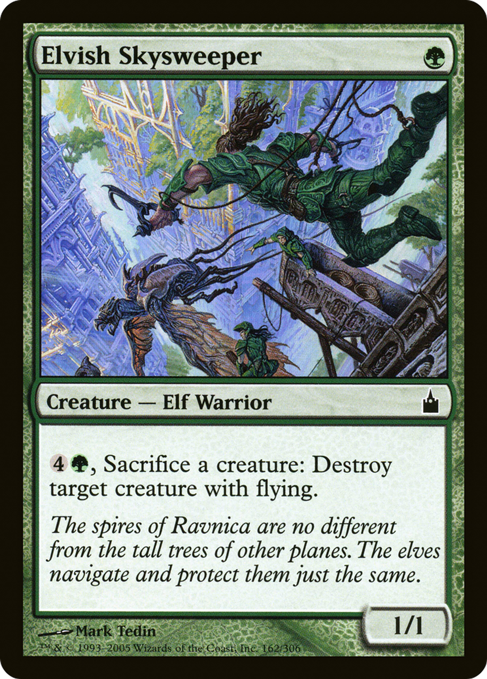 Fouilleciel elfe — Ravnica: City of Guilds — Magic: The Gathering