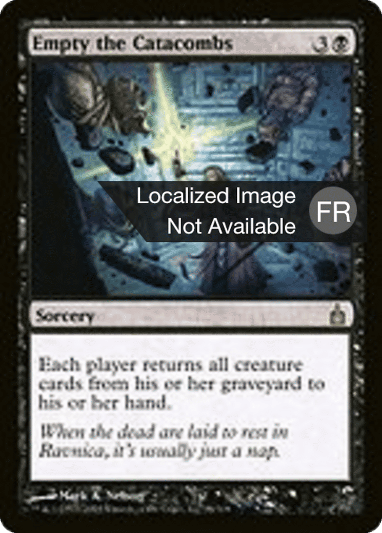 Évacuation des catacombes — Ravnica: City of Guilds — Magic: The Gathering