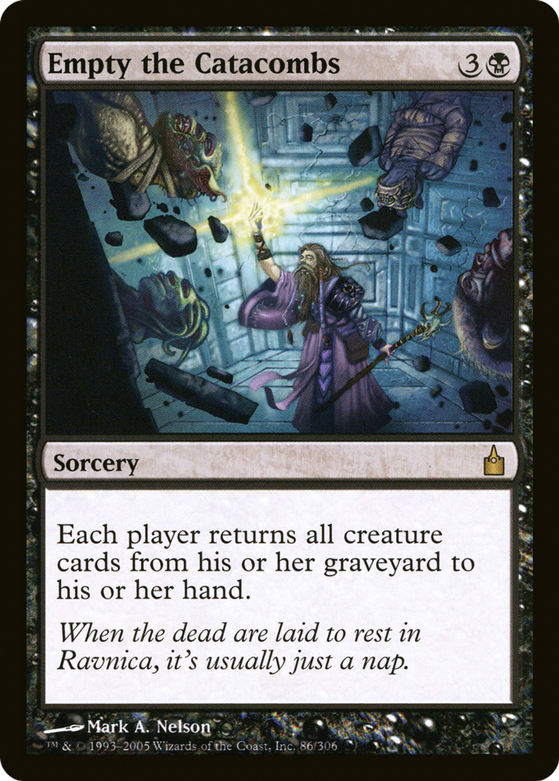 Évacuation des catacombes — Ravnica: City of Guilds — Magic: The Gathering