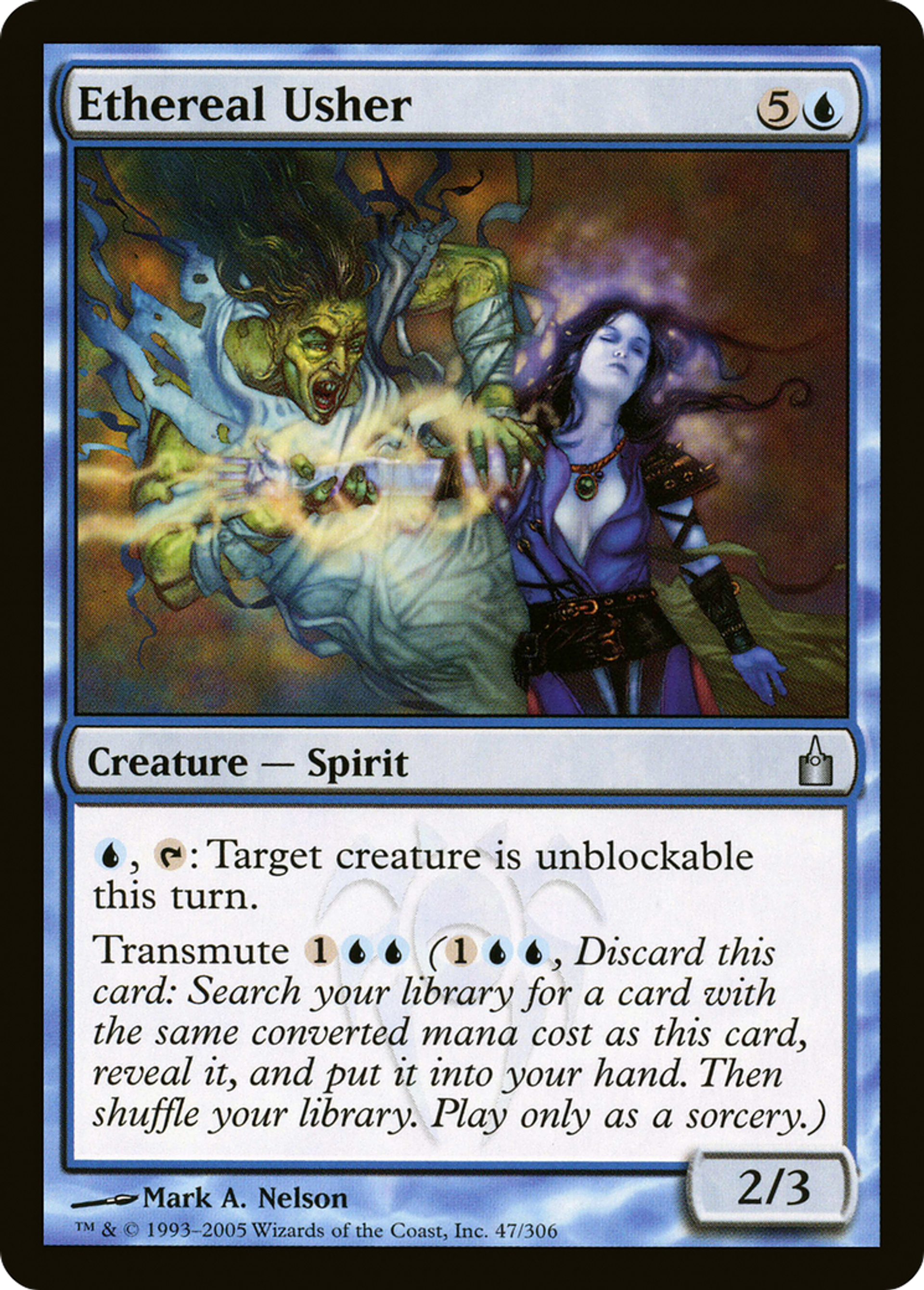 Ethereal Usher — Ravnica: City of Guilds — Magic: The Gathering