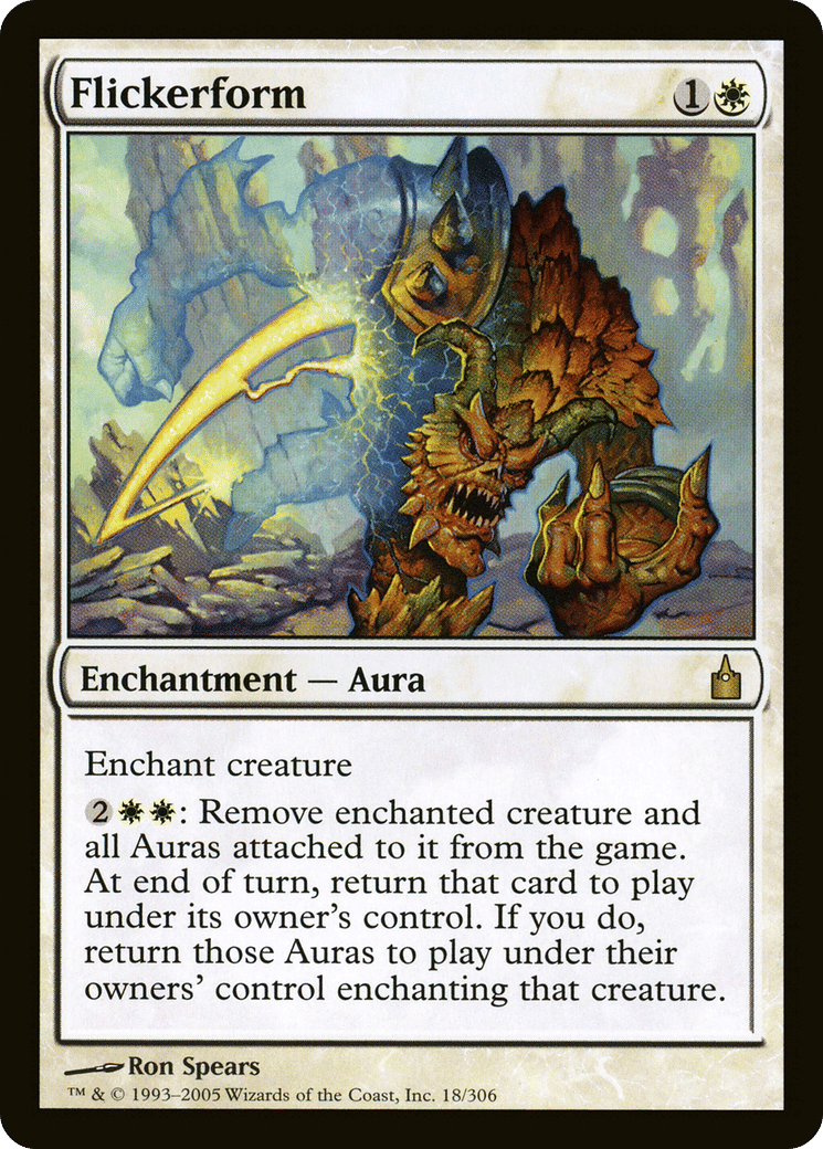 Flickerform — Ravnica: City of Guilds — Magic: The Gathering
