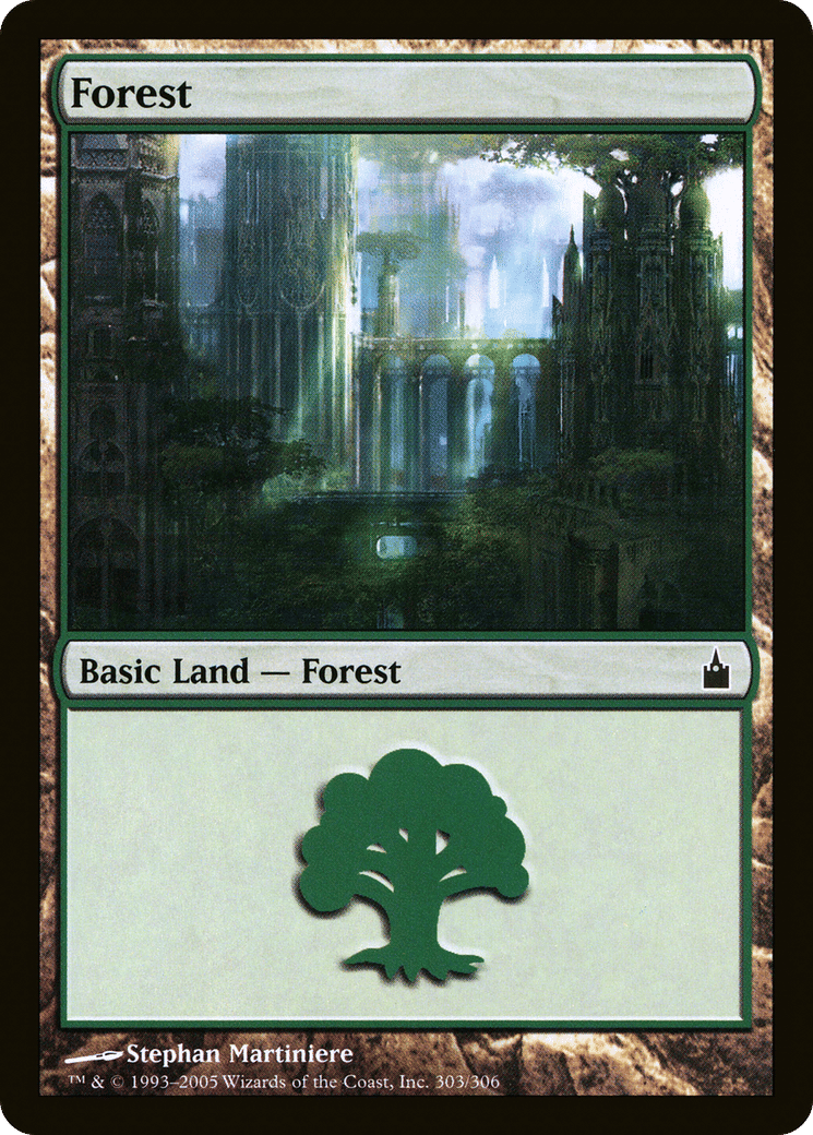 Forest — Ravnica: City of Guilds — Magic: The Gathering