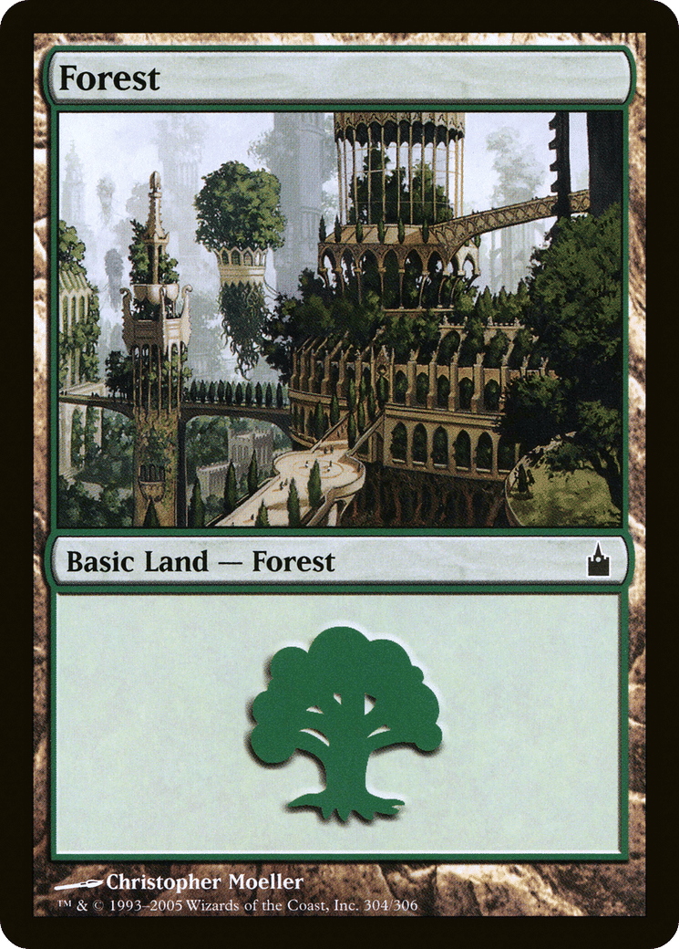Forest — Ravnica: City of Guilds — Magic: The Gathering