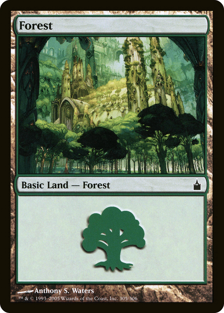 Forest — Ravnica: City of Guilds — Magic: The Gathering