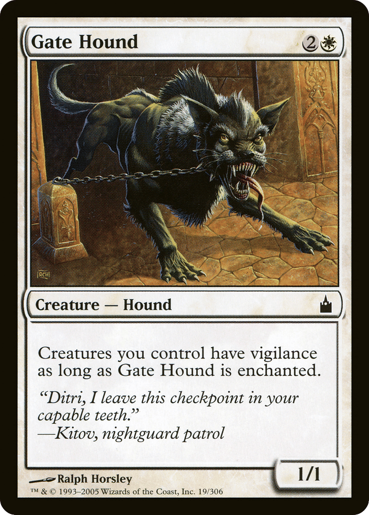 Gate Hound — Ravnica: City of Guilds — Magic: The Gathering