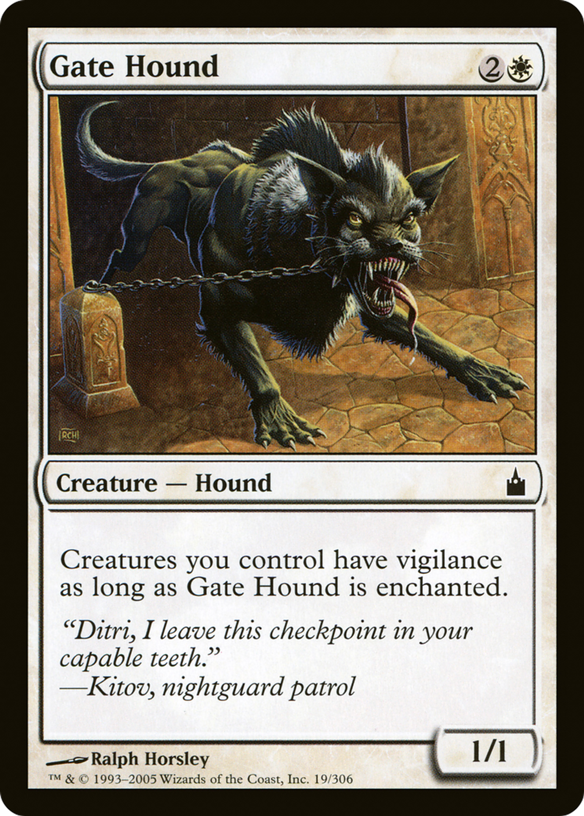 Gate Hound — Ravnica: City of Guilds — Magic: The Gathering