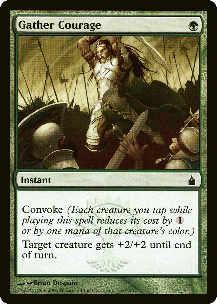 Gather Courage — Ravnica: City of Guilds — Magic: The Gathering