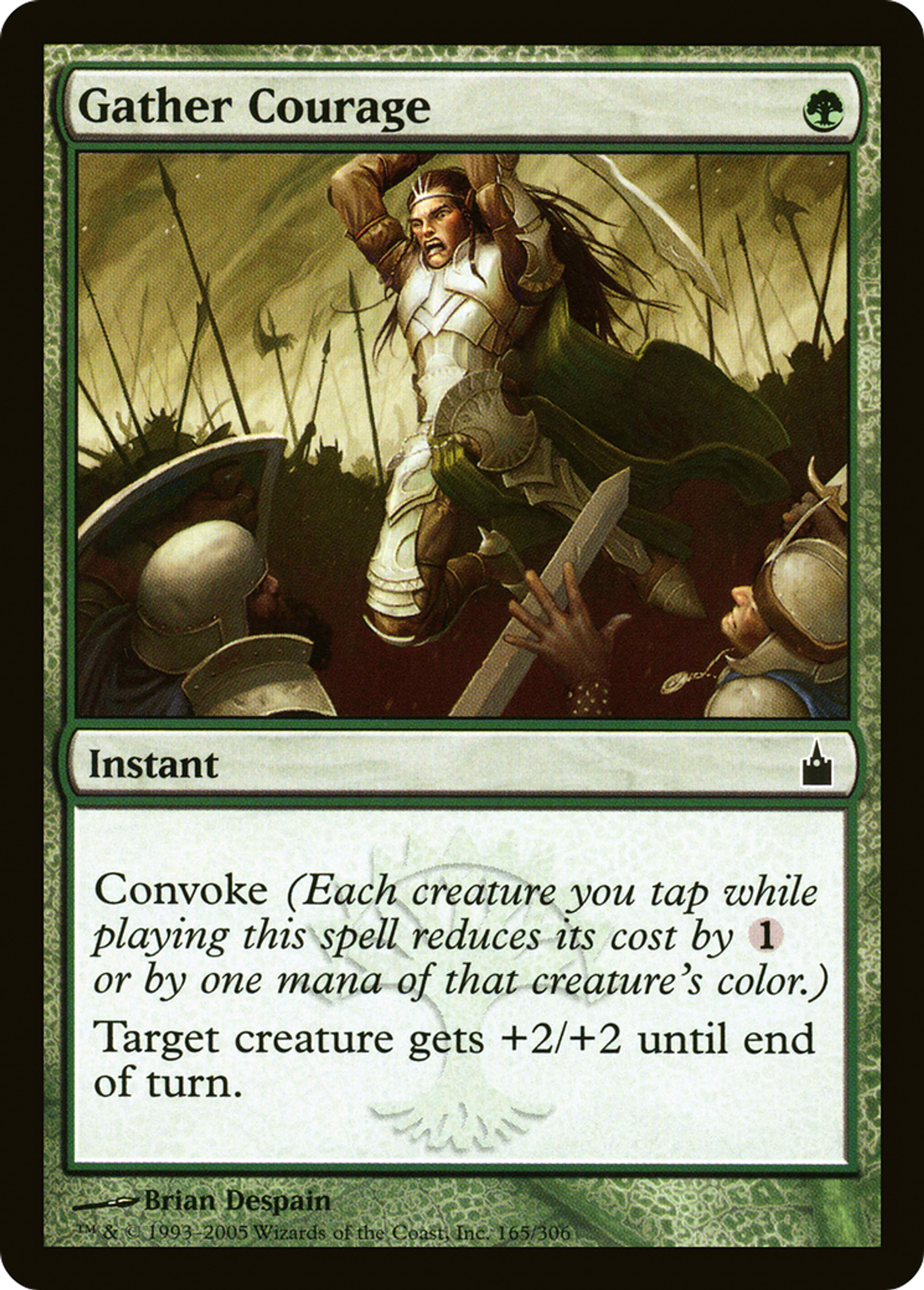 Gather Courage — Ravnica: City of Guilds — Magic: The Gathering