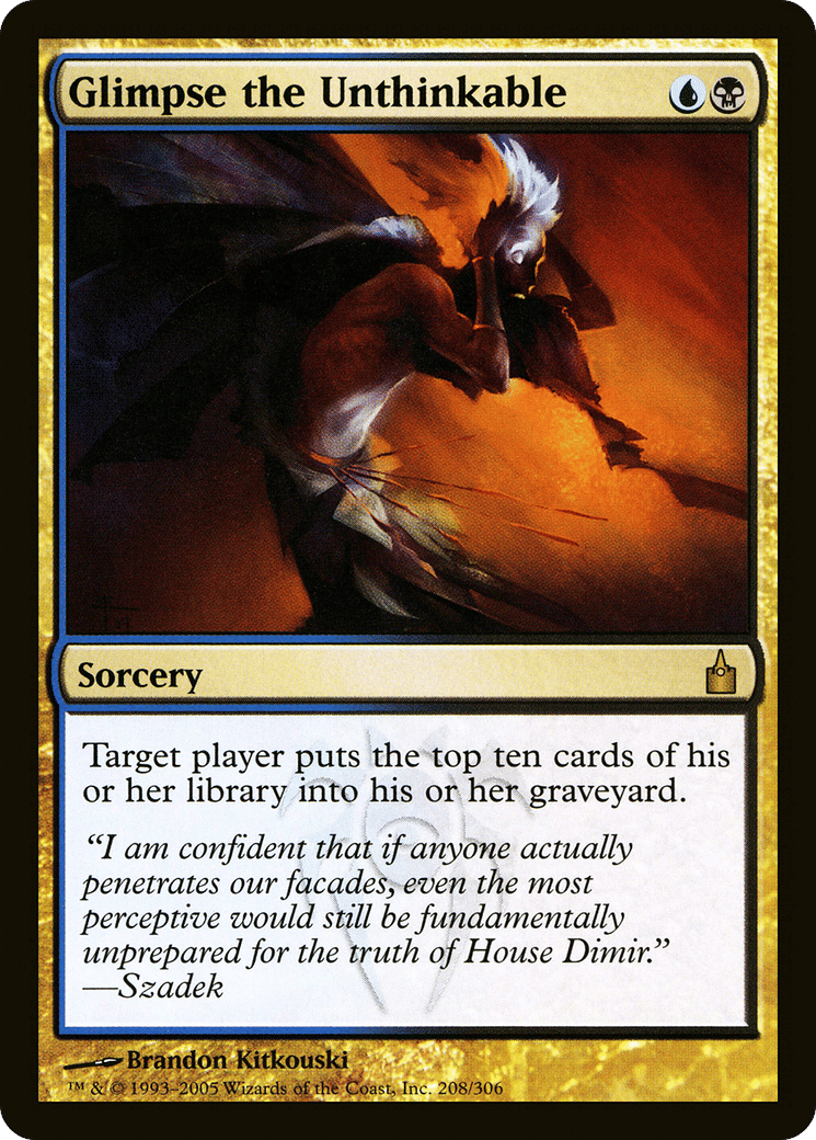 Glimpse the Unthinkable — Ravnica: City of Guilds — Magic: The Gathering