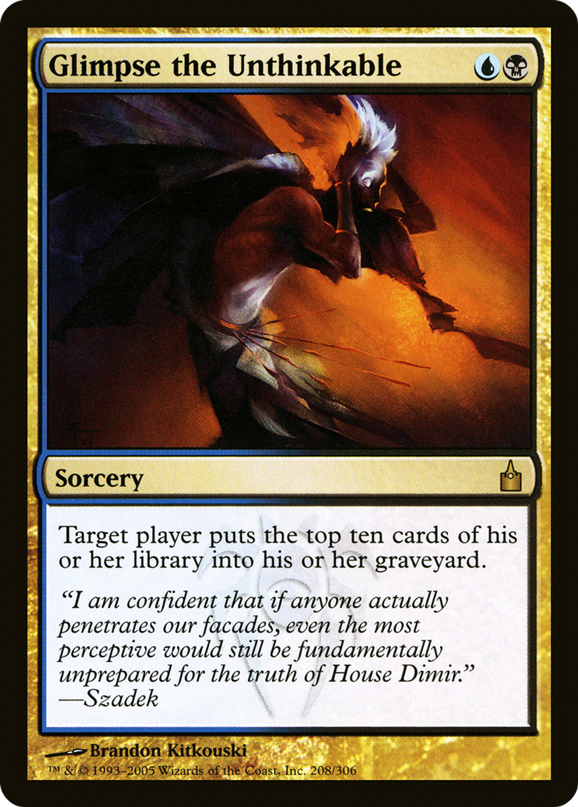 Glimpse the Unthinkable — Ravnica: City of Guilds — Magic: The Gathering