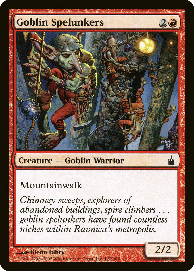 Goblin Spelunkers — Ravnica: City of Guilds — Magic: The Gathering