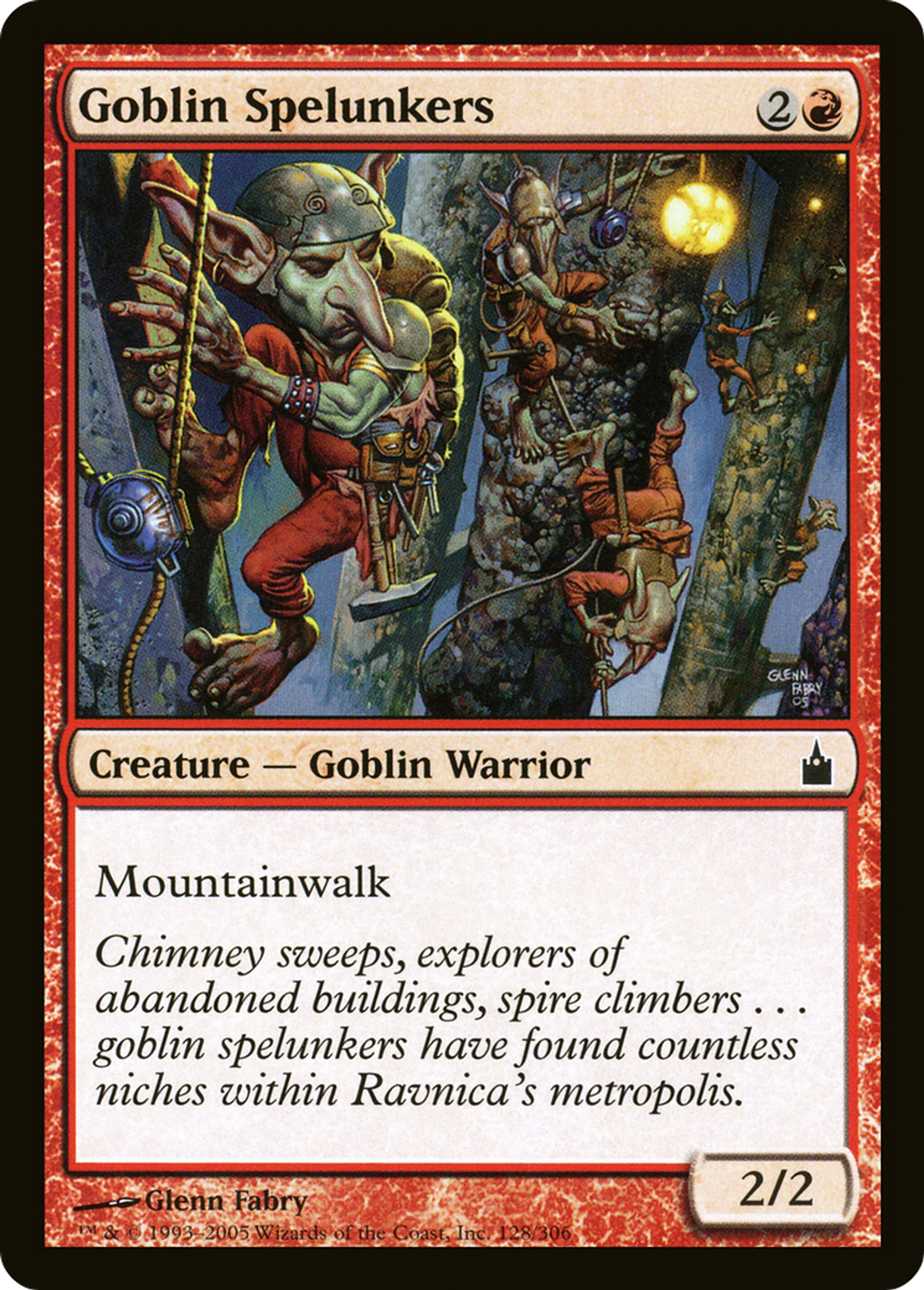 Goblin Spelunkers — Ravnica: City of Guilds — Magic: The Gathering