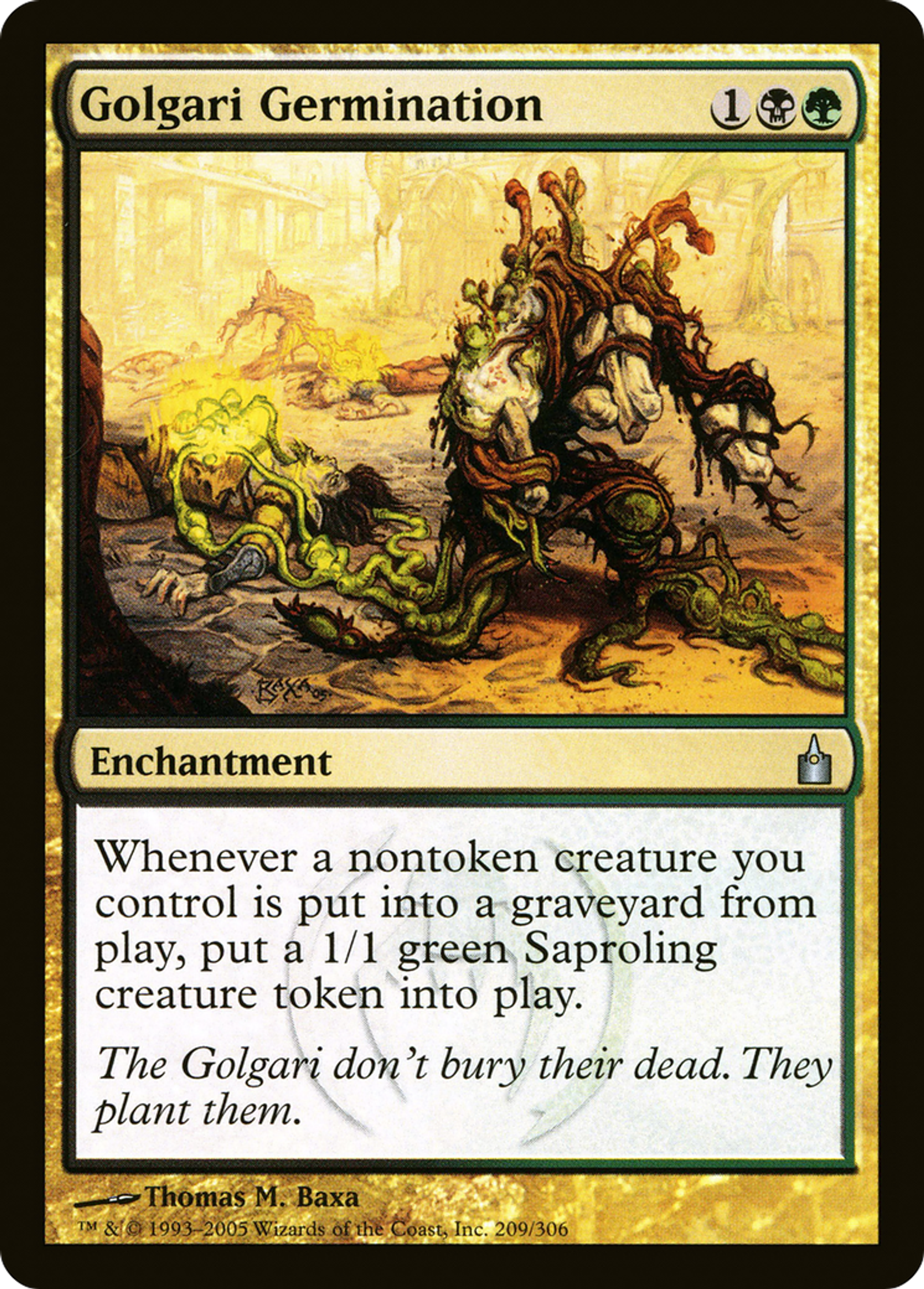 Golgari Germination — Ravnica: City of Guilds — Magic: The Gathering