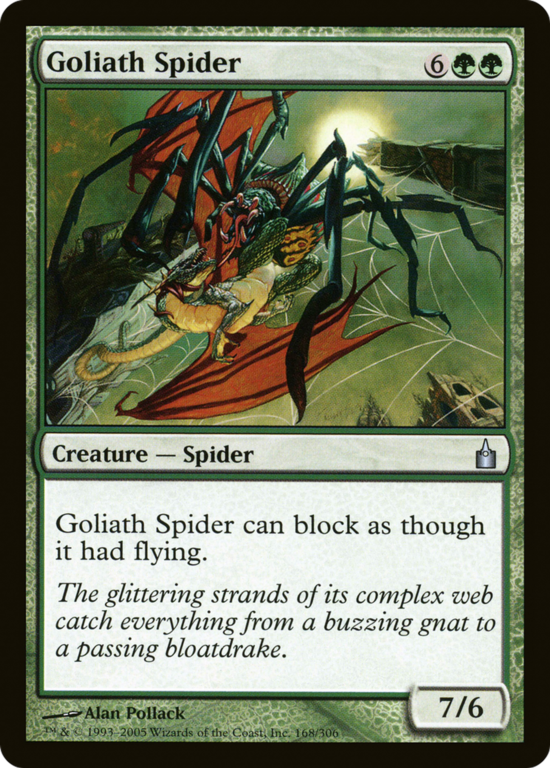Goliath Spider — Ravnica: City of Guilds — Magic: The Gathering