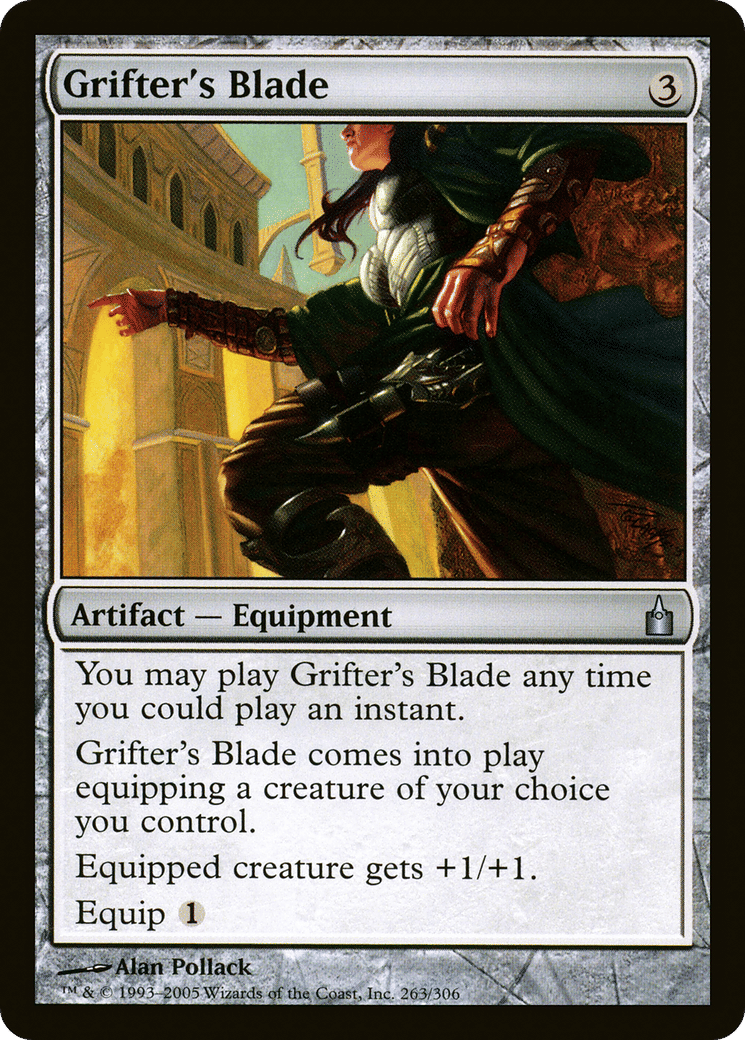 Grifter's Blade — Ravnica: City of Guilds — Magic: The Gathering
