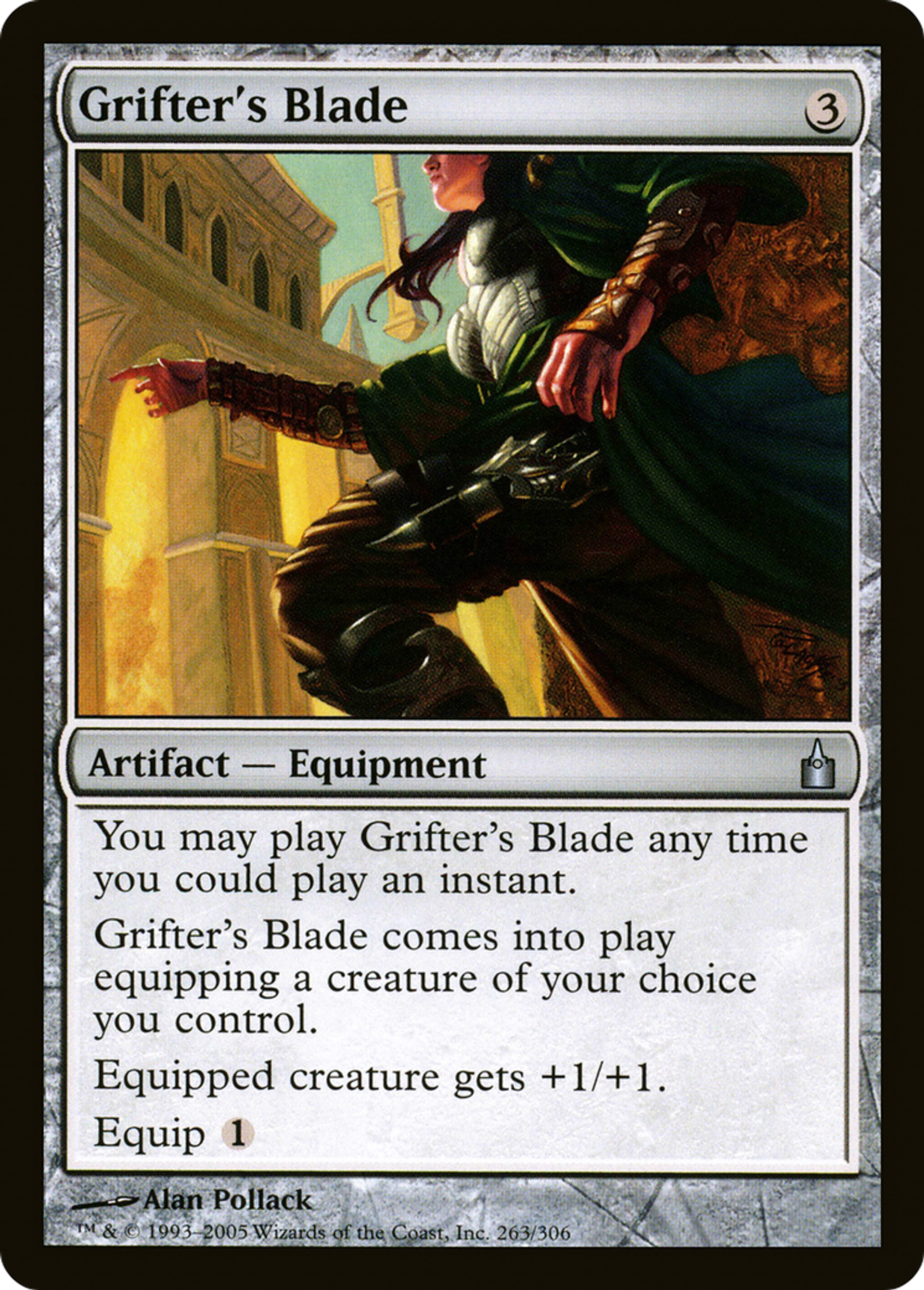 Grifter's Blade — Ravnica: City of Guilds — Magic: The Gathering