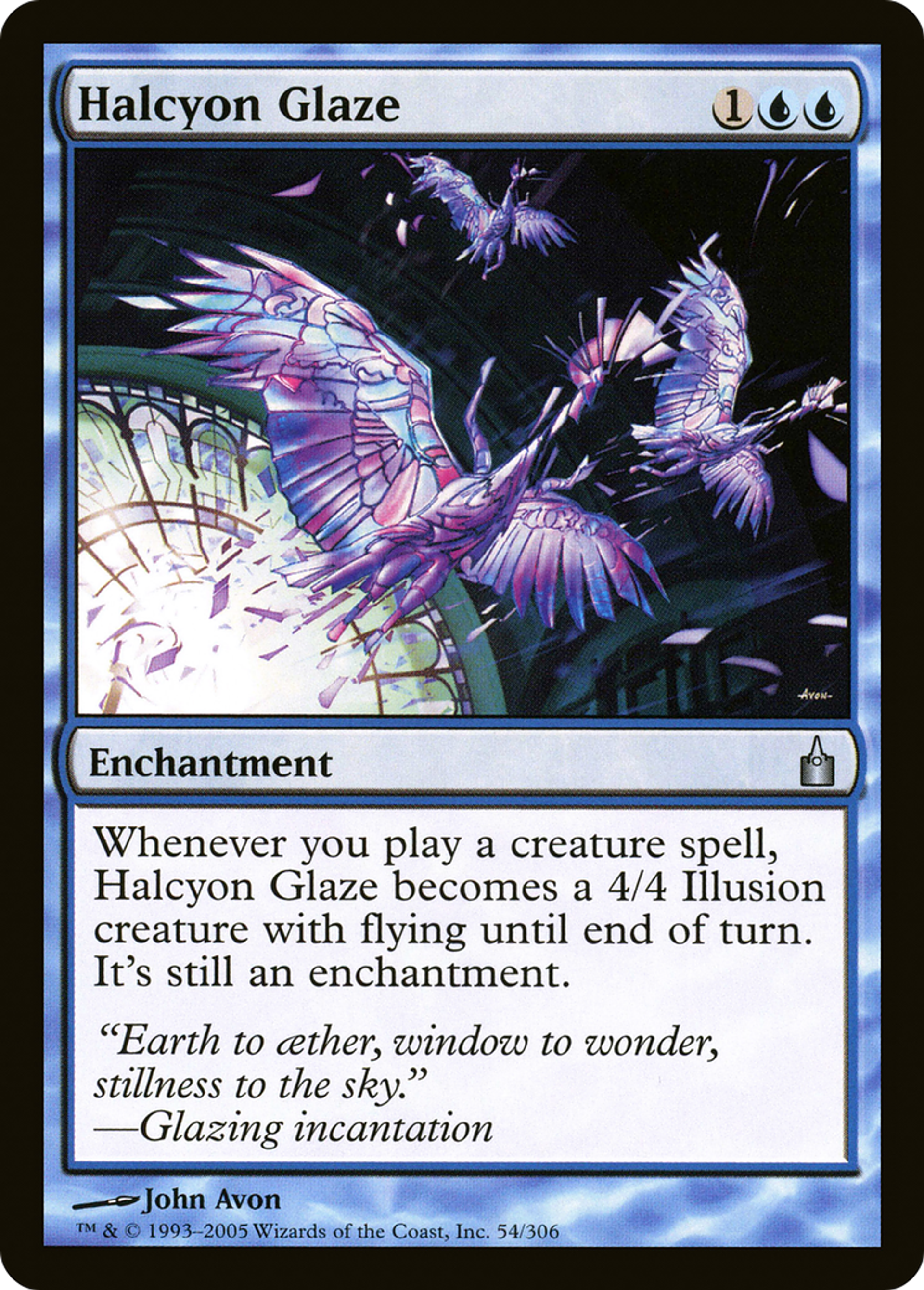 Vernis d'alcyon — Ravnica: City of Guilds — Magic: The Gathering
