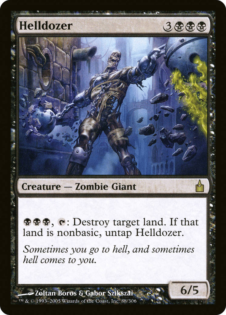 Helldozer — Ravnica: City of Guilds — Magic: The Gathering